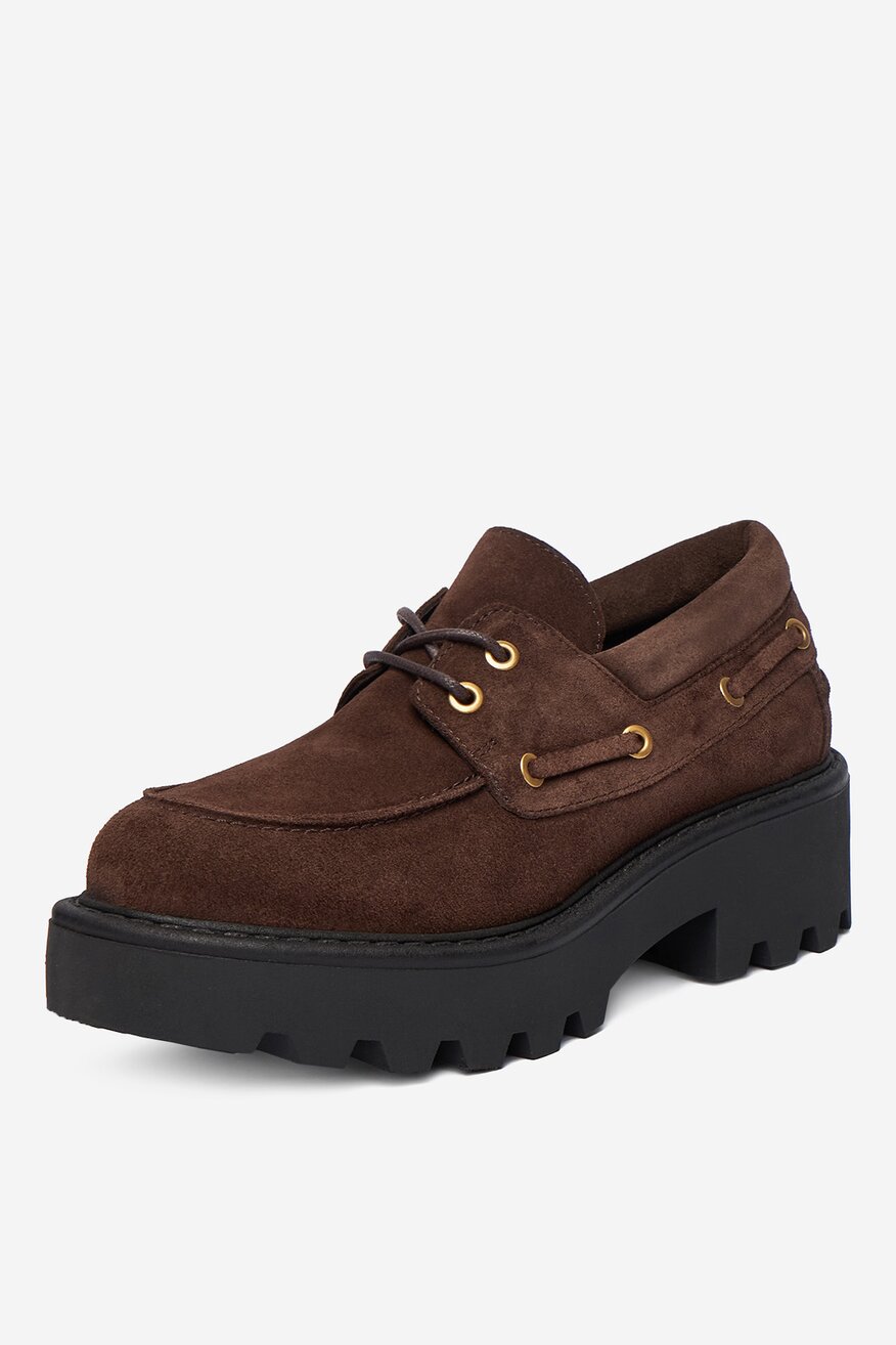 Badura - Loafersy zamszowe - 5906751388365