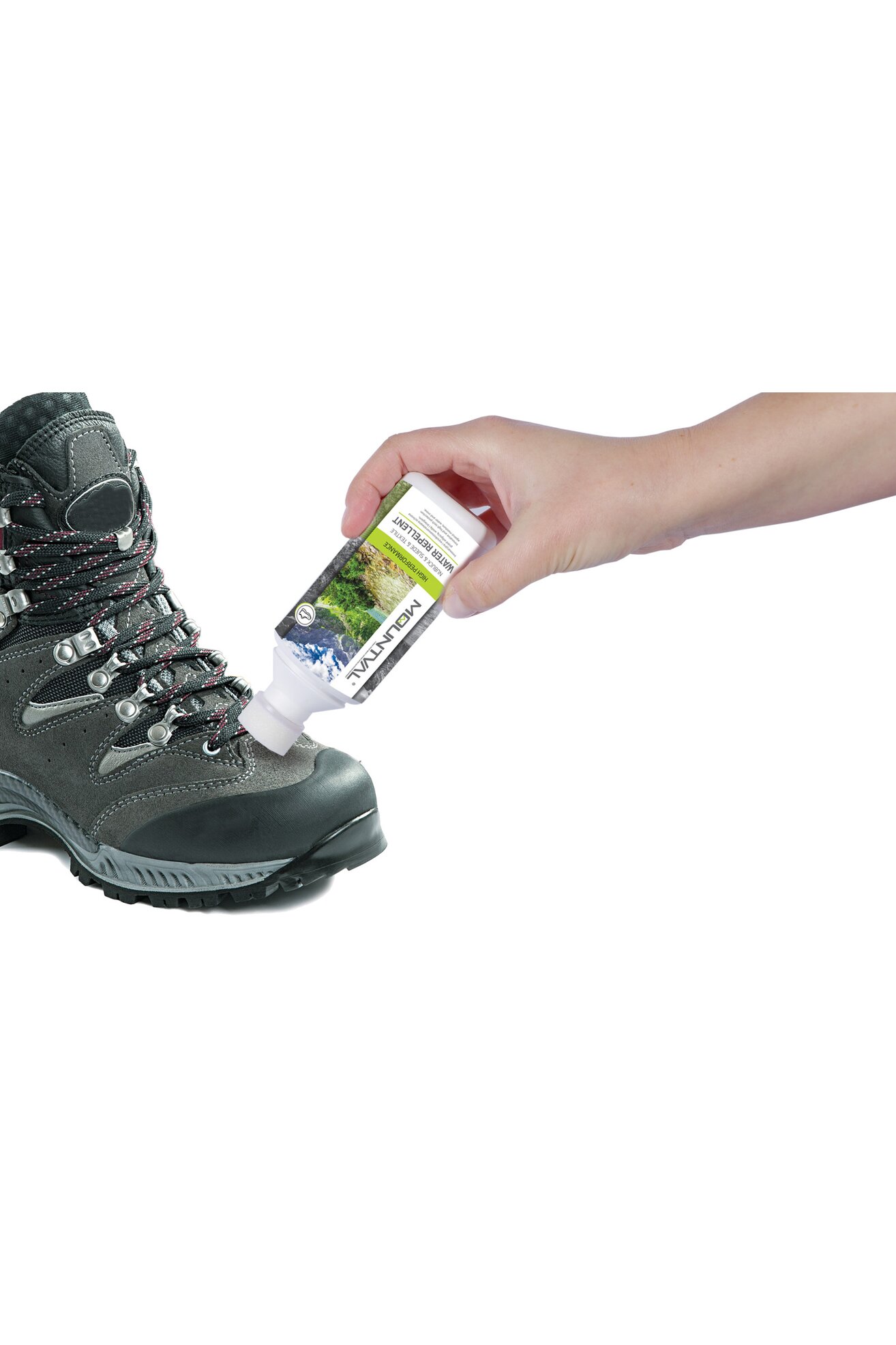 Kosmetyki do obuwia MOUNTVAL WATER REPPELENT - NUBUCK & SUEDE & TEXTILE 100 ml -