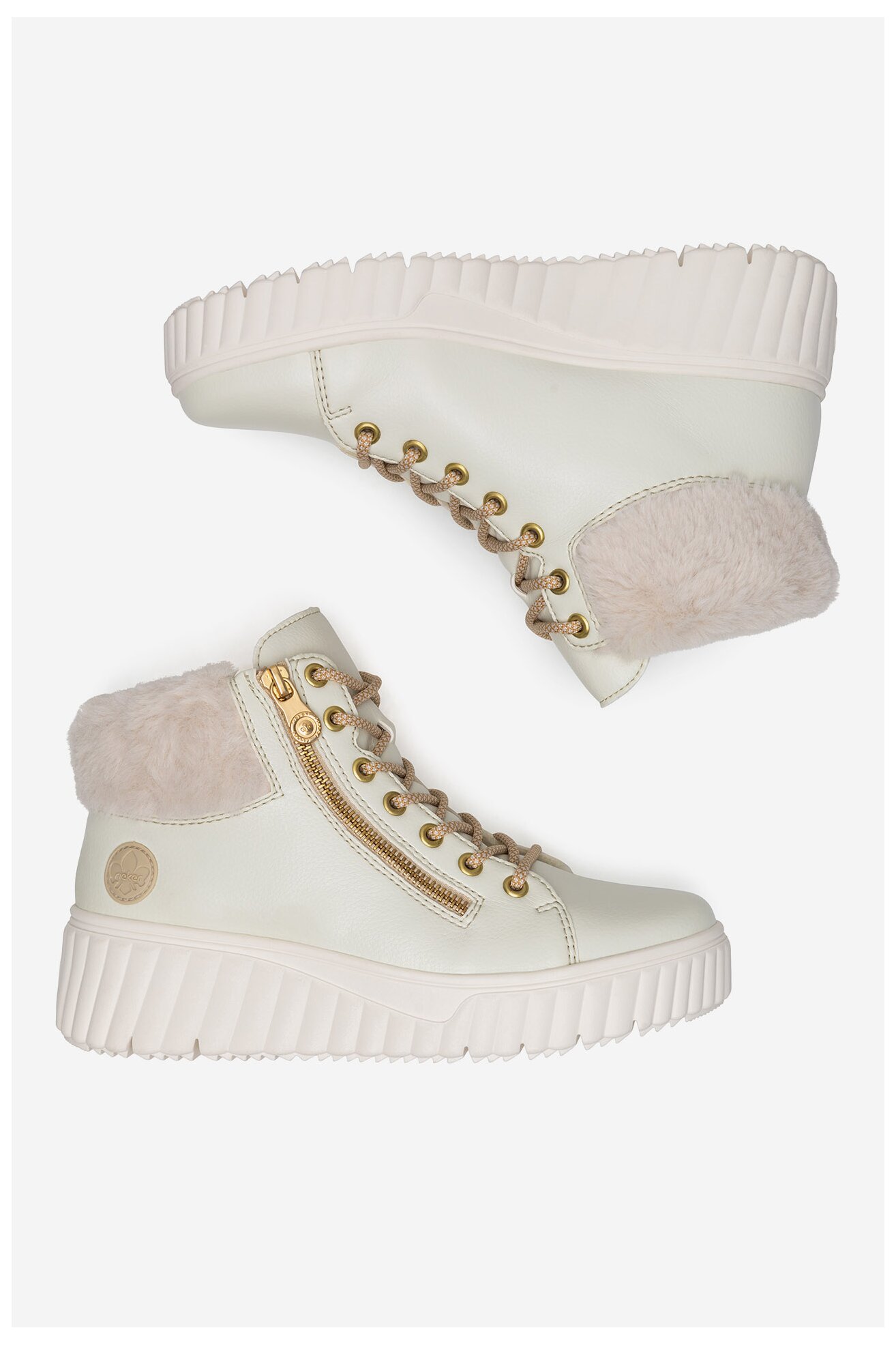 Боти Rieker N2506-81 БЯЛ