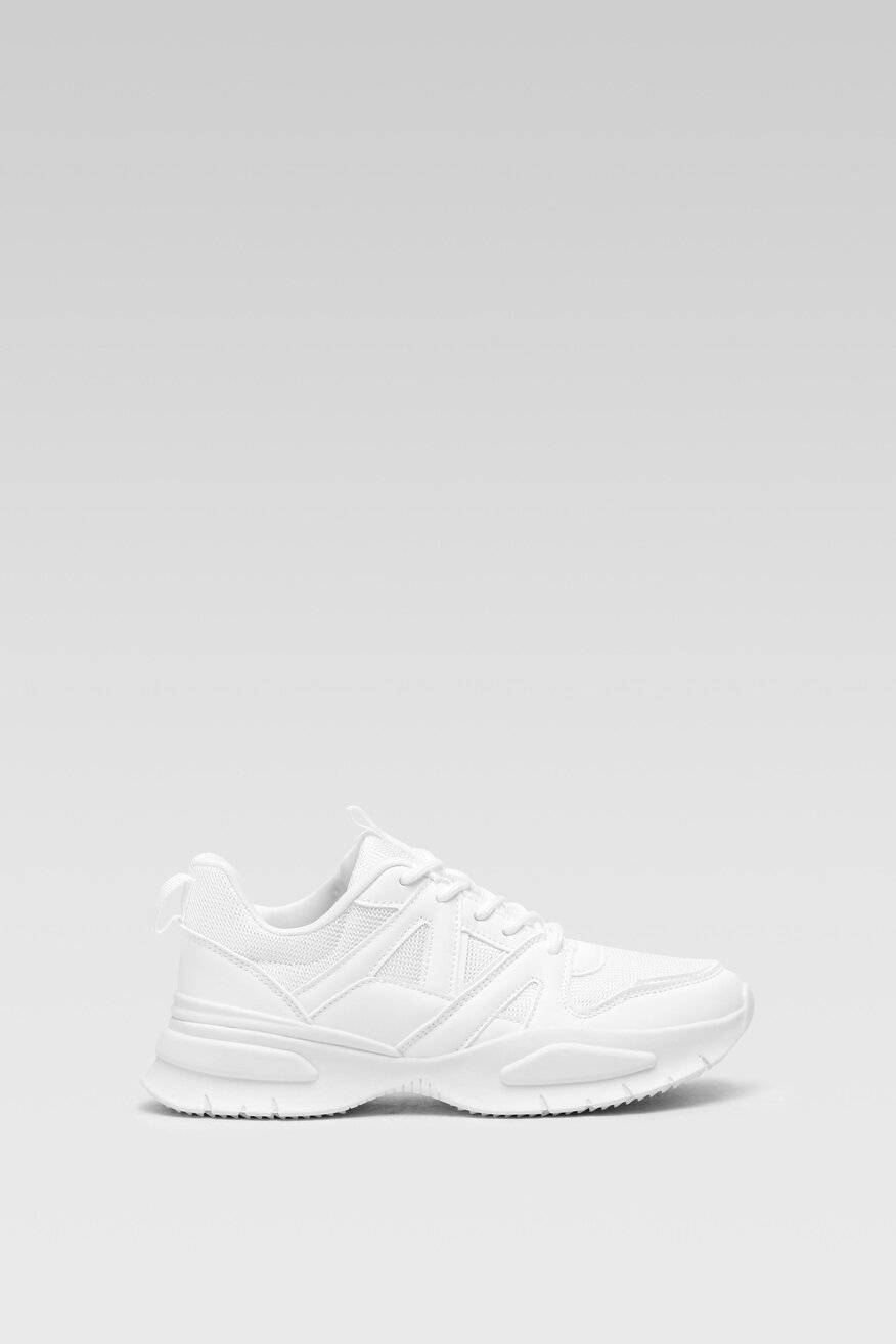 
                Jenny Fairy - Sneakersy pastelowe białe - 5904248359157