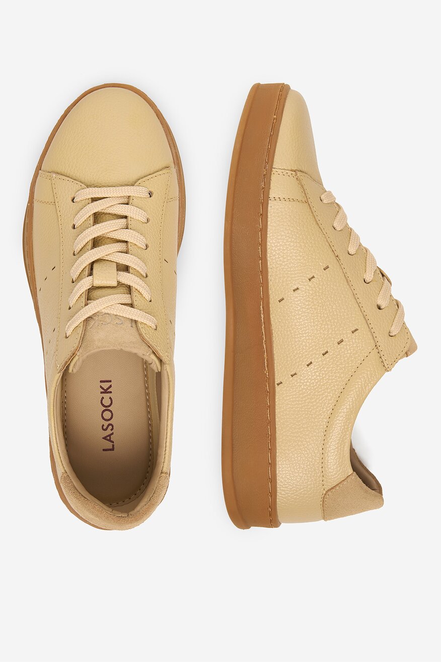 
                Lasocki - Sneakersy skórzane - 5906751553015