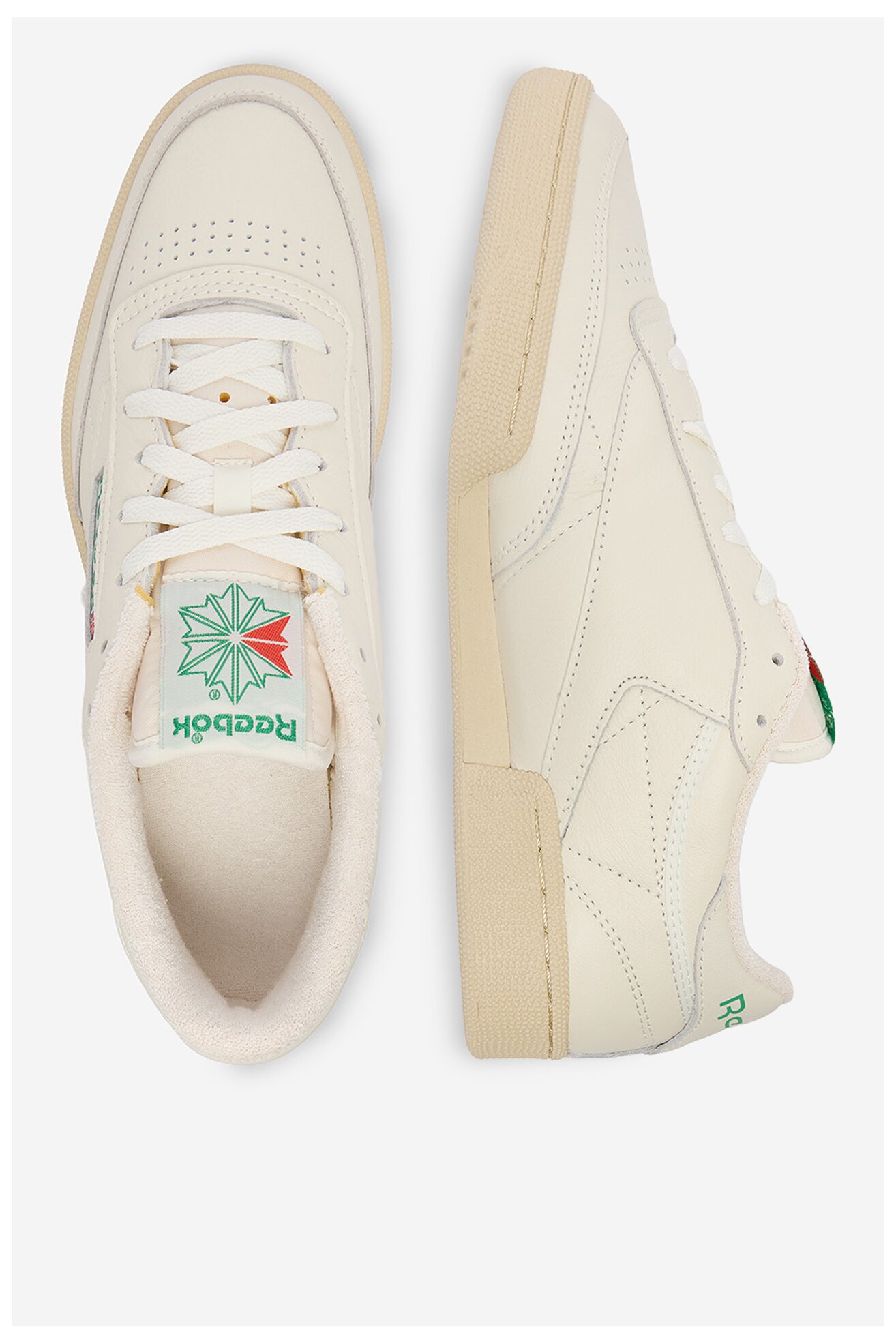 Спортни обувки Reebok EO-CLUB C 85 VINTAGE 100000317 КРЕМАВ