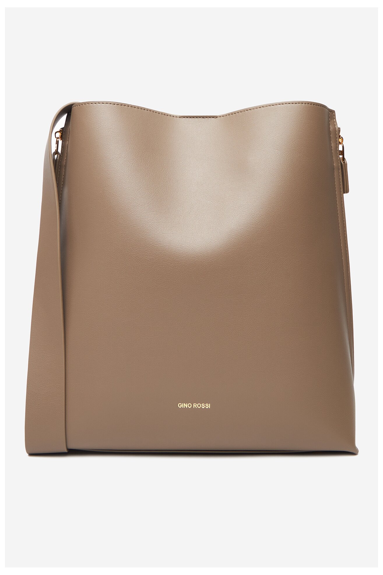 Geantă de mână Gino Rossi WEN-3 BEJ ÎNCHIS