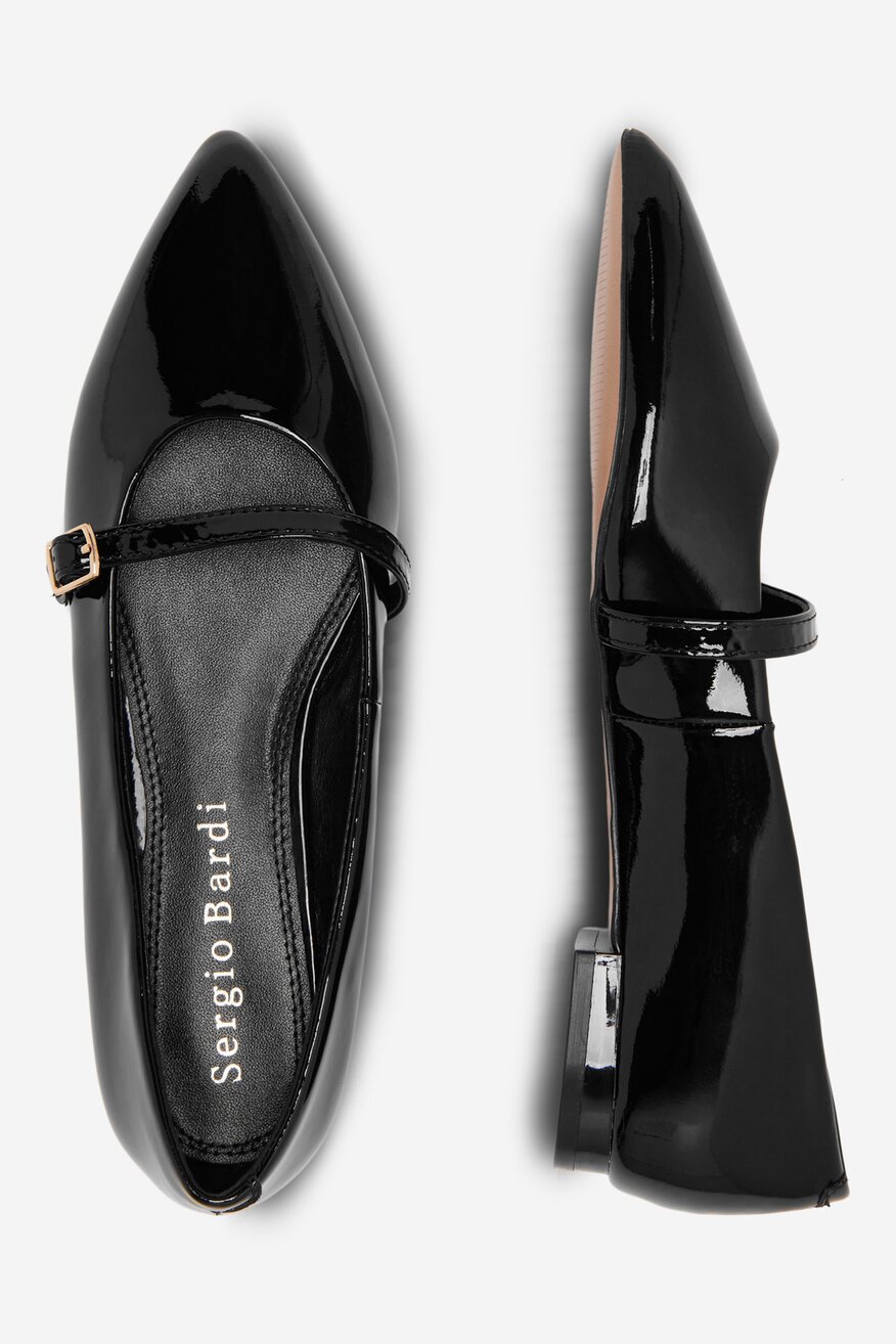 
                Балетки Sergio Bardi ЧОРНИЙ - 5905588313793