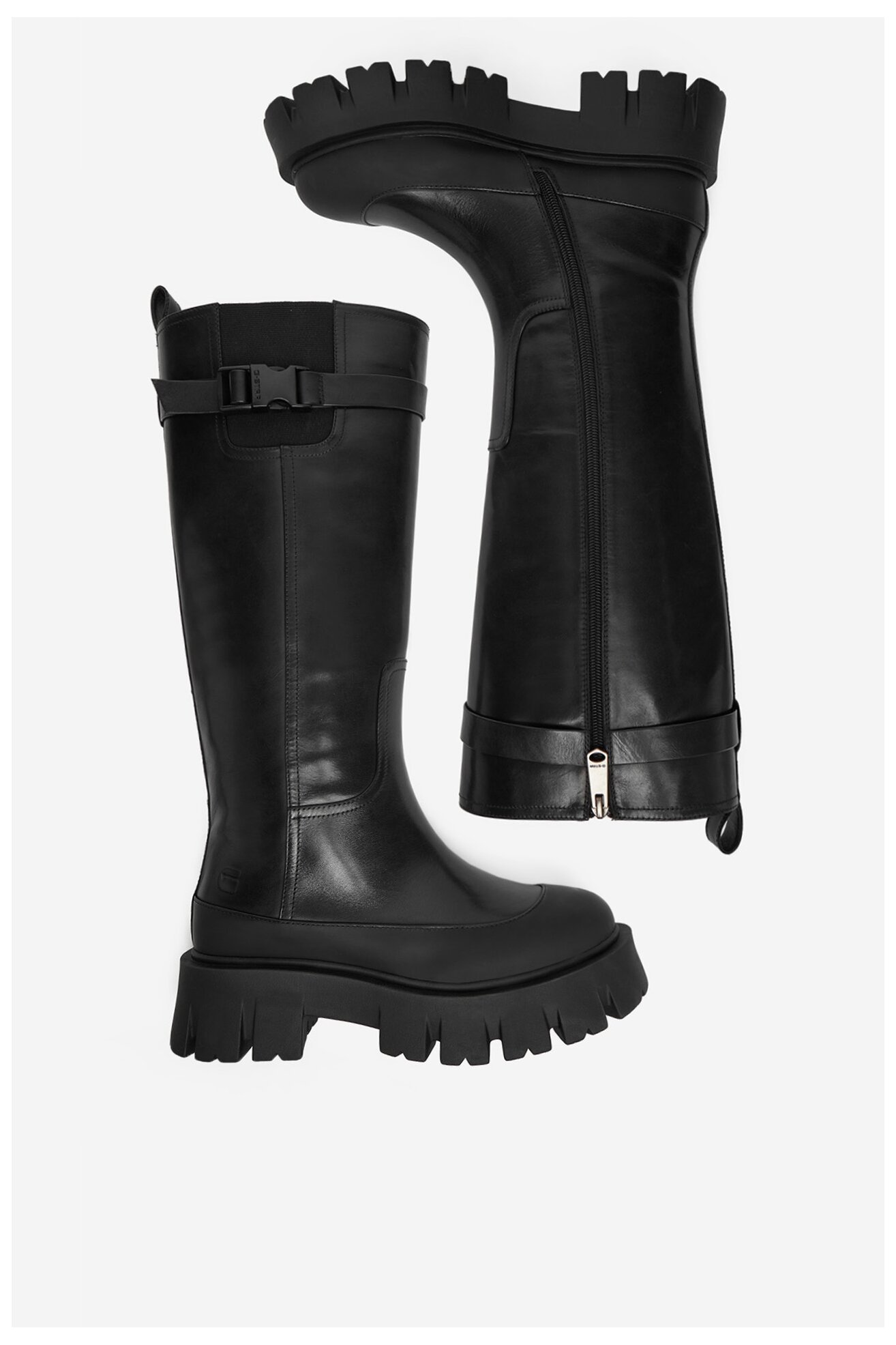 Kozaki G-STAR RAW EO-GLCIEN-7001 Czarny