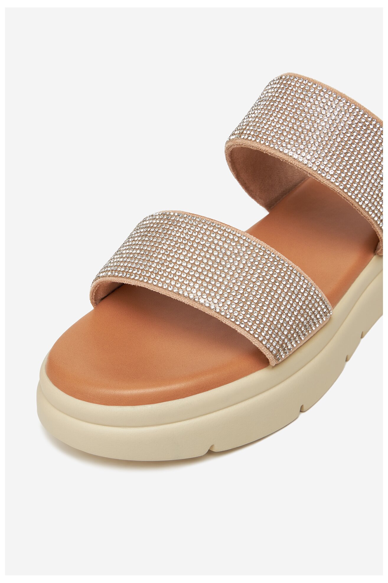 Шльопанець Clara Barson H3T9409-1 БЕЖЕВИЙ