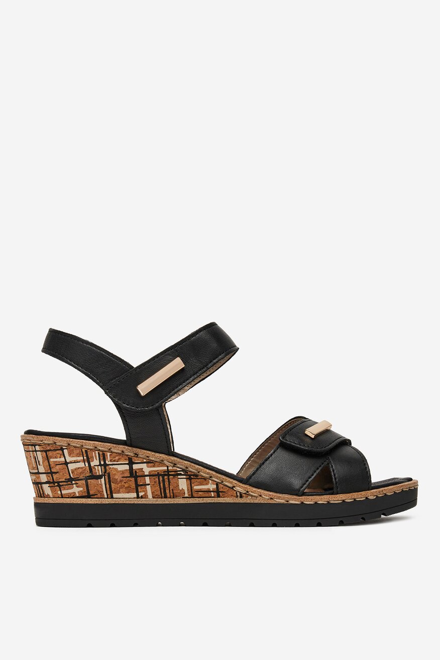 
                Remonte - Sandały skórzane - 2230078424806