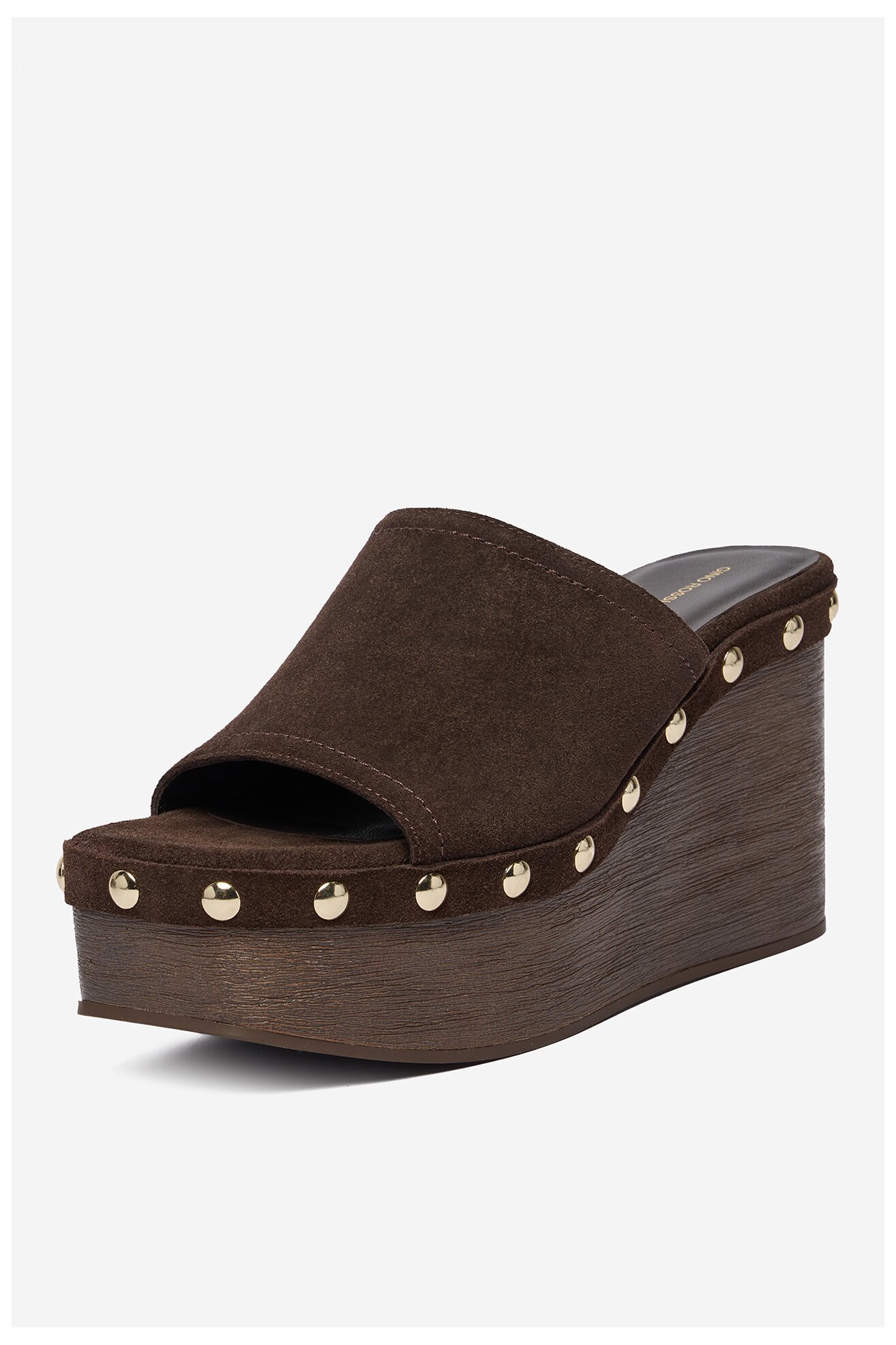 Klapki Gino Rossi EO-LZRL1347-2 Brązowy ciemny