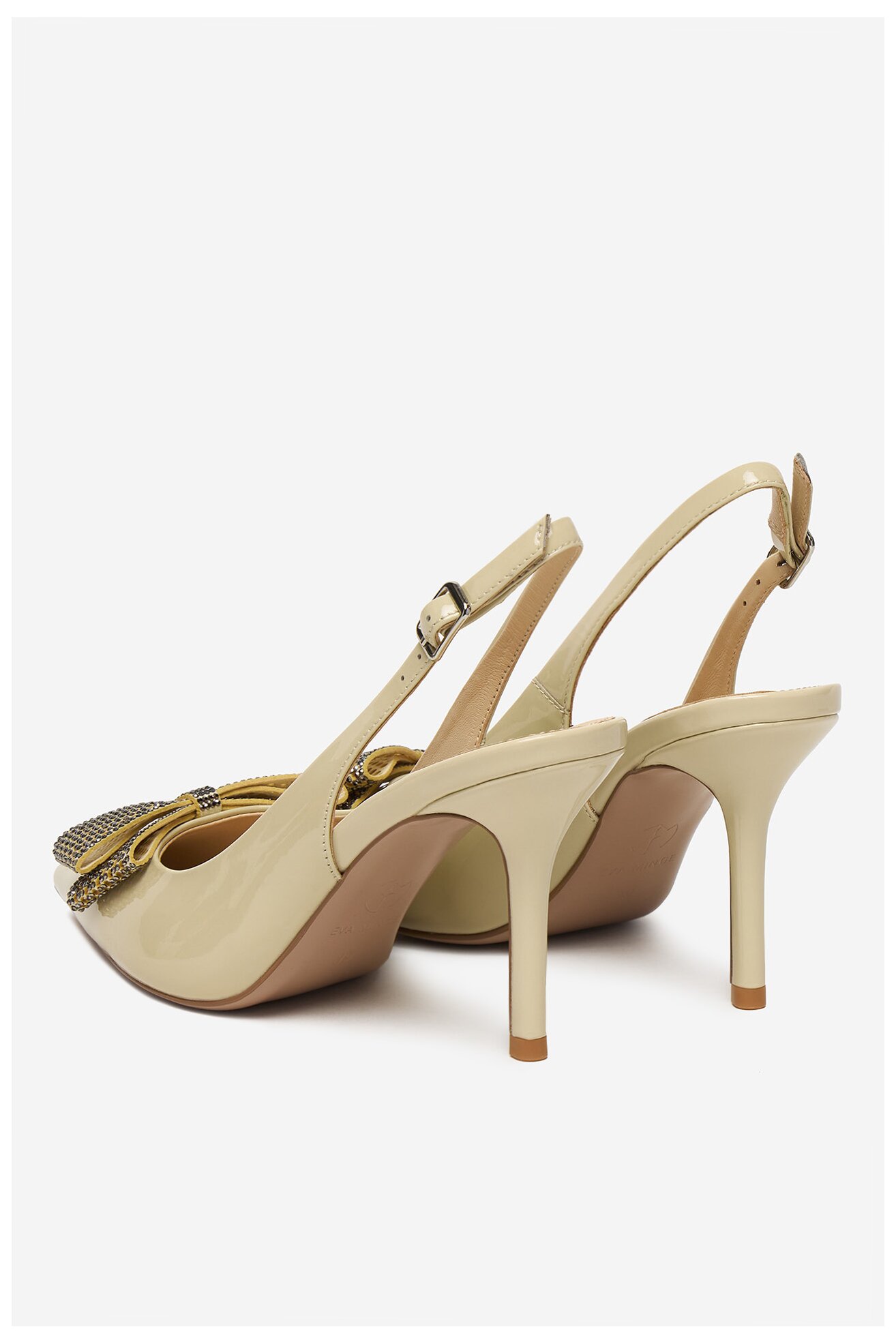 Czółenka EVA MINGE ANEMONE-V1892-56-1 Beżowy