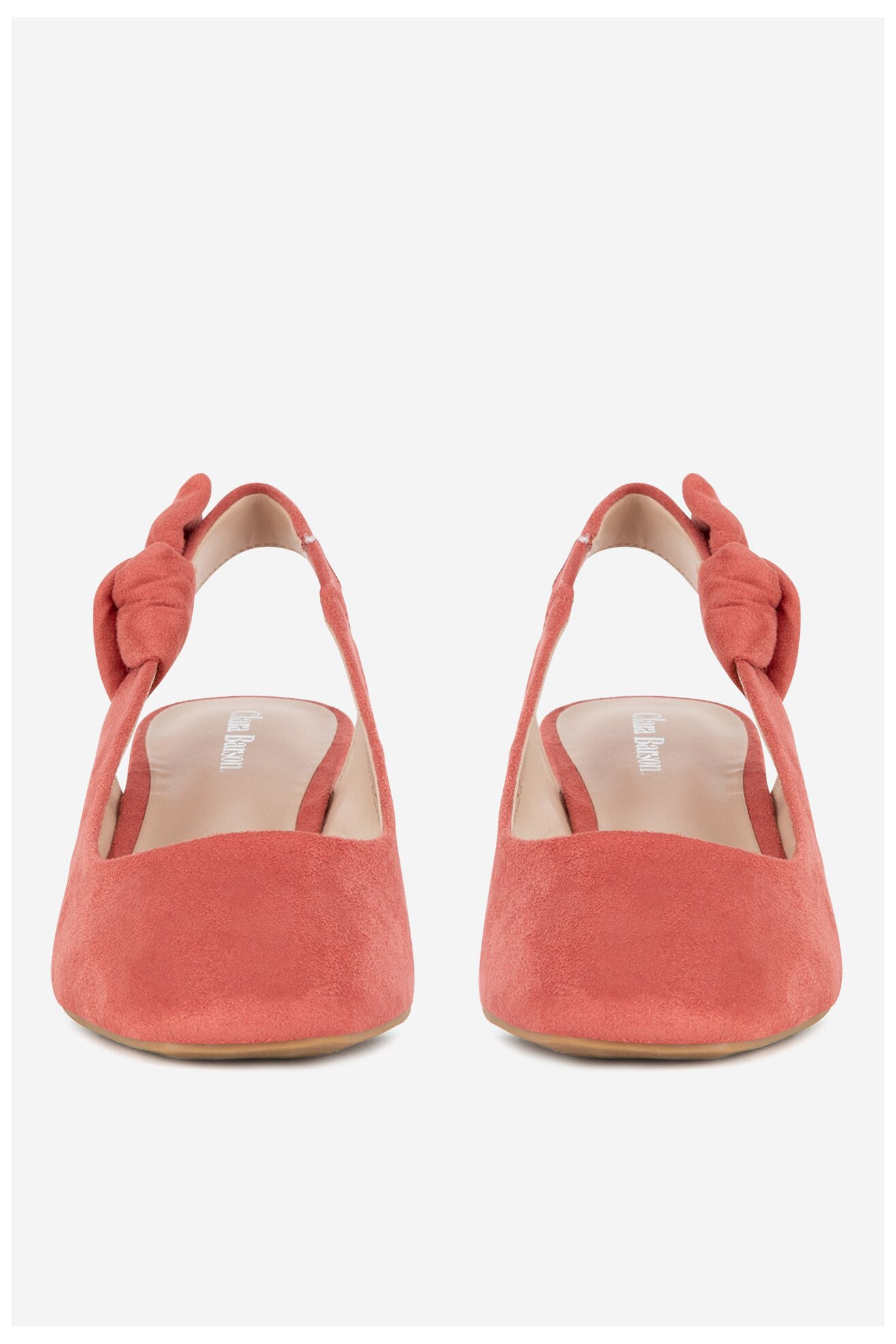 Lodičky Clara Barson LH2002-2 SVĚTLE ČERVENÁ