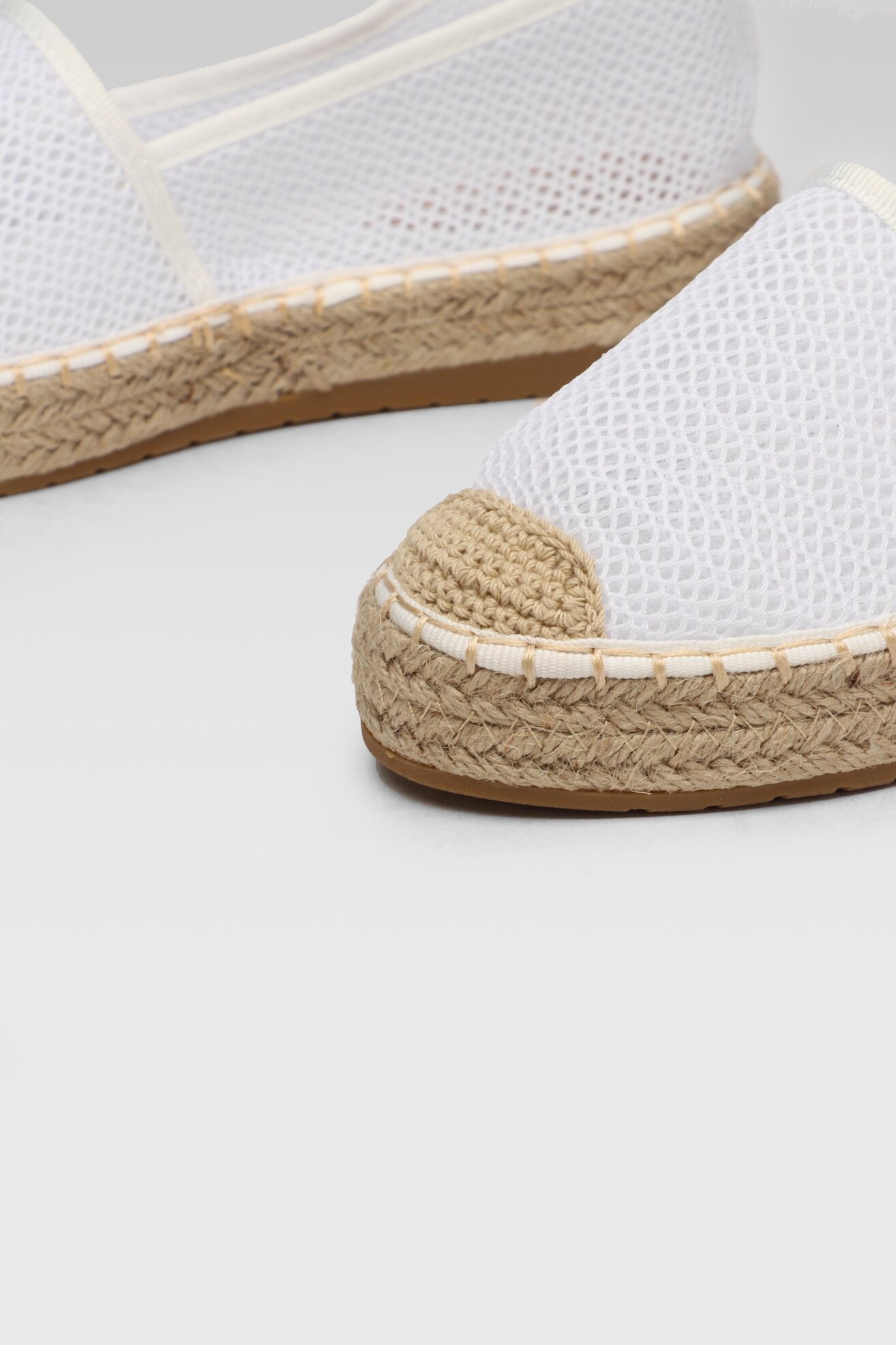 Espadryle DeeZee WSS20378-02 Biały