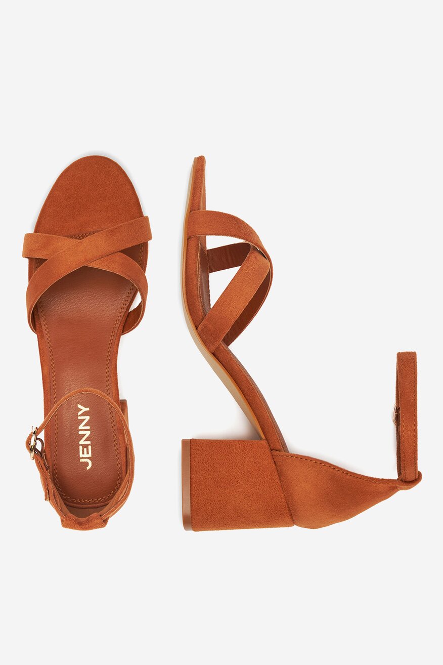 
                Jenny - Sandały na słupku - 5903698176093