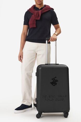 Валіза Beverly Hills Polo Club CEO-BHPC-M-003-08-BLACK ЧОРНИЙ