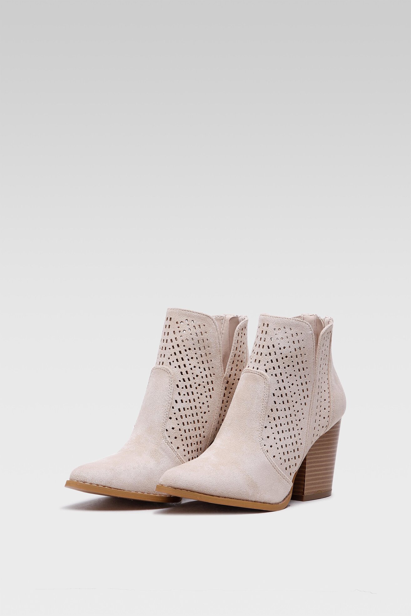 Botki DeeZee WS170608-02 Beżowy