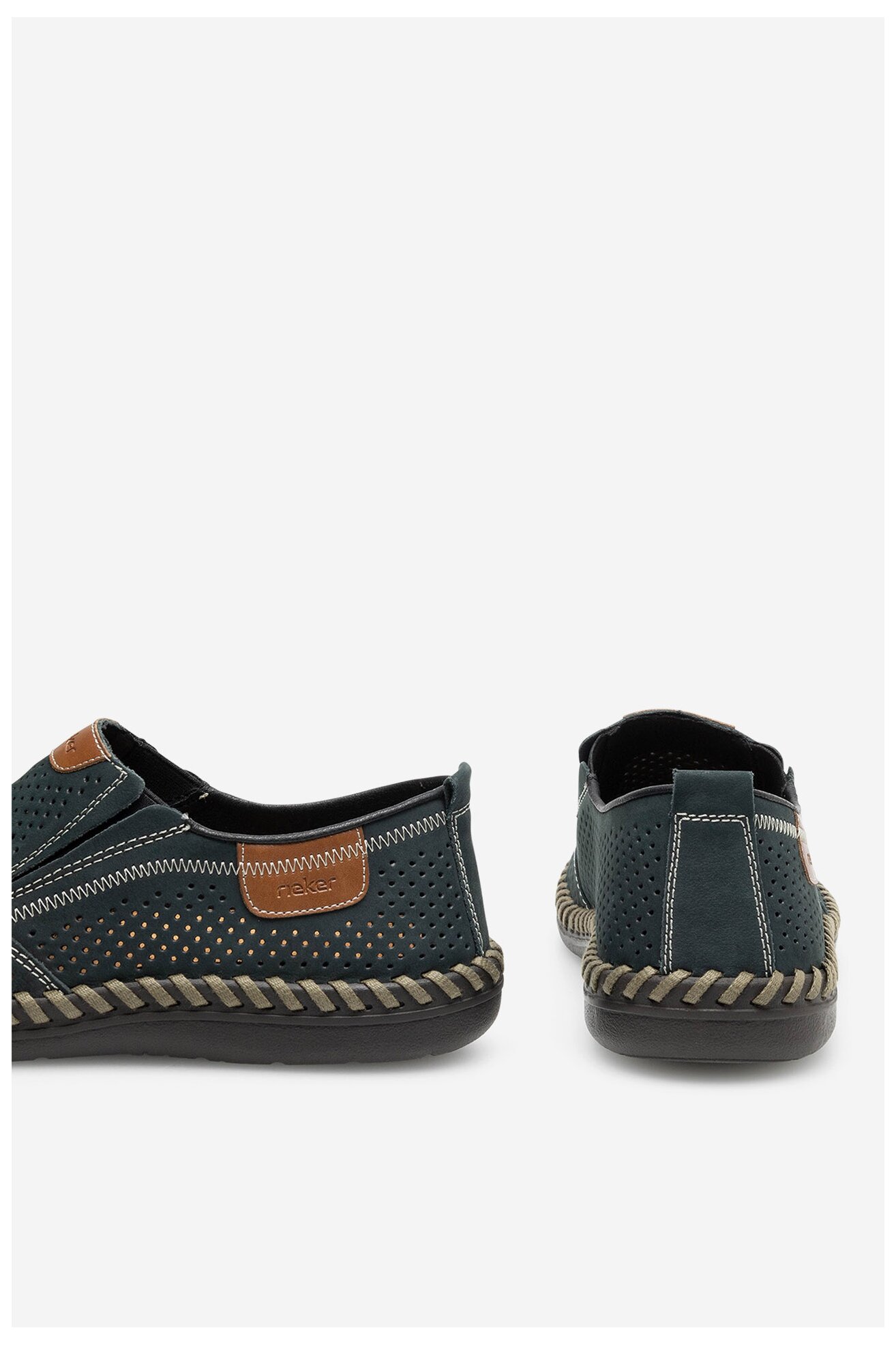 Półbuty Rieker B2465-14 Niebieski