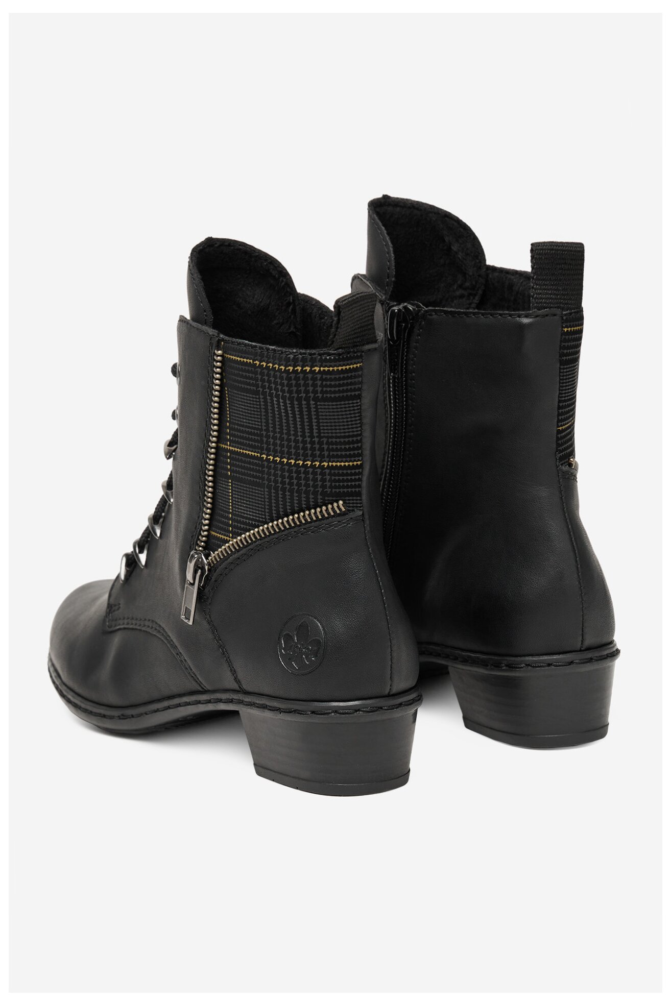 Bocanci Rieker Y0700-01 NEGRU