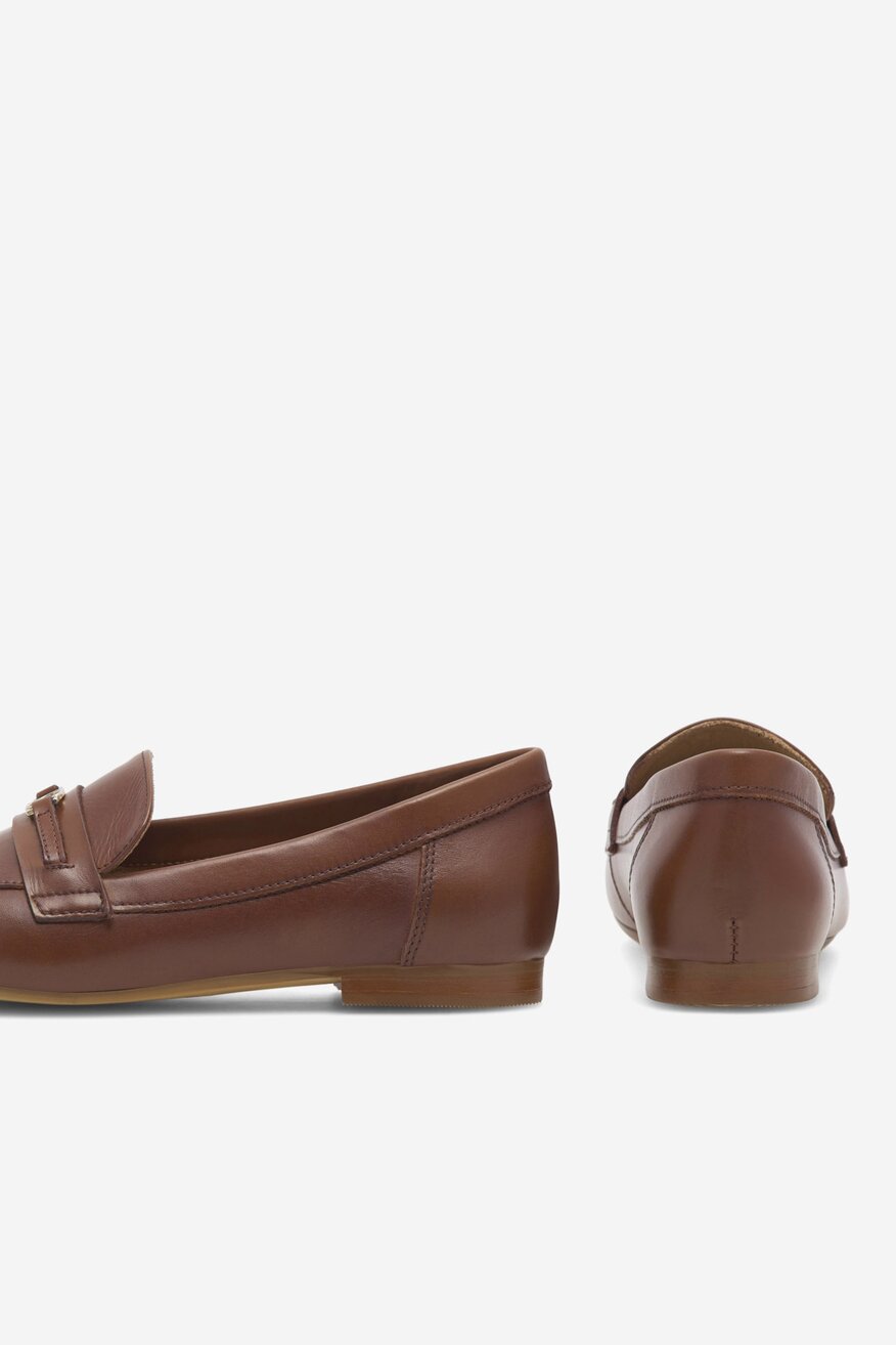 Mokaszin Gino Rossi CAMEL - 5905588410690