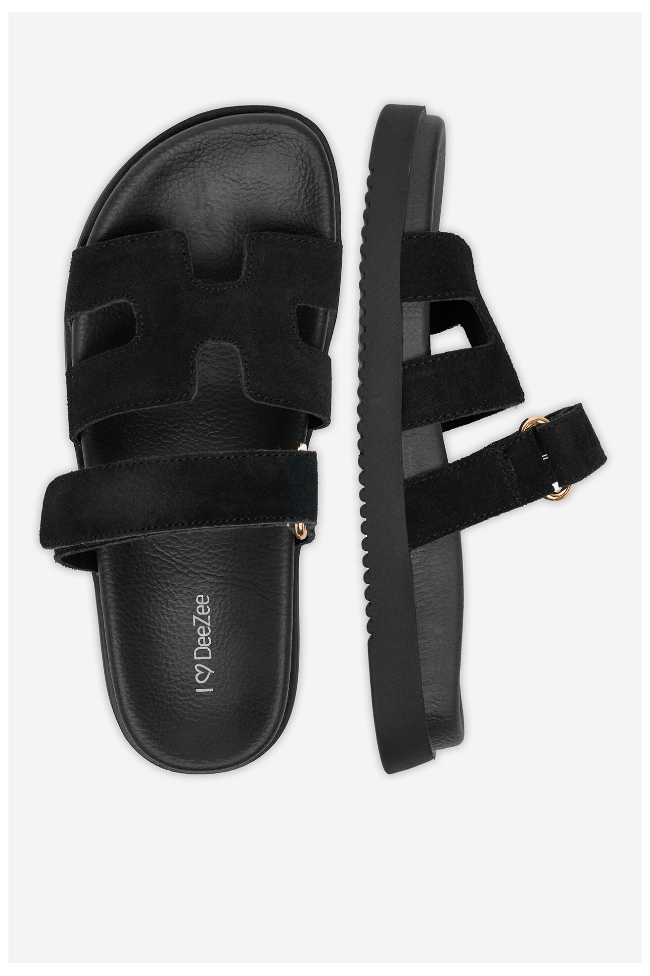 Șlapi DeeZee DZ-S1 NEGRU