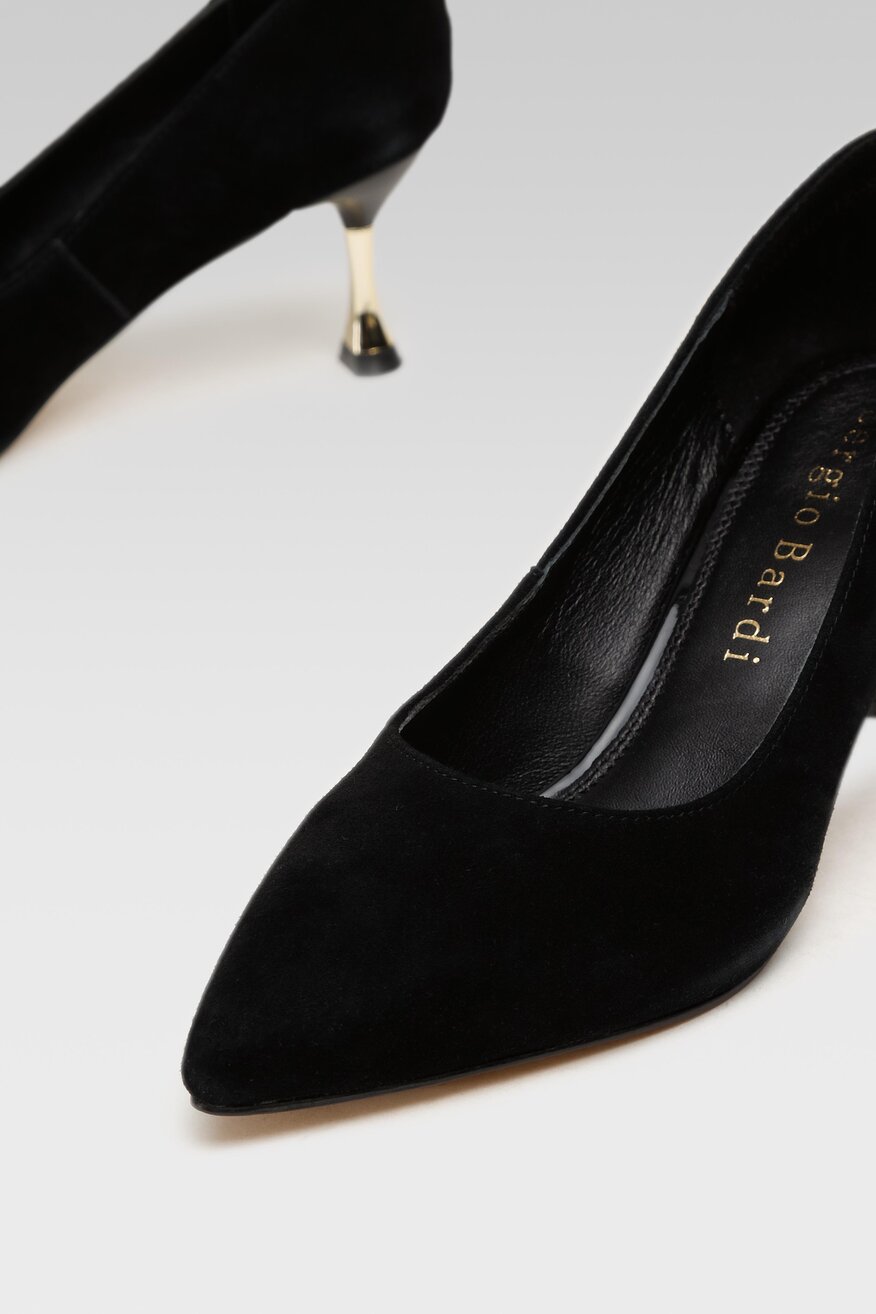 Sergio Bardi - Czółenka skórzane - 5904862146393