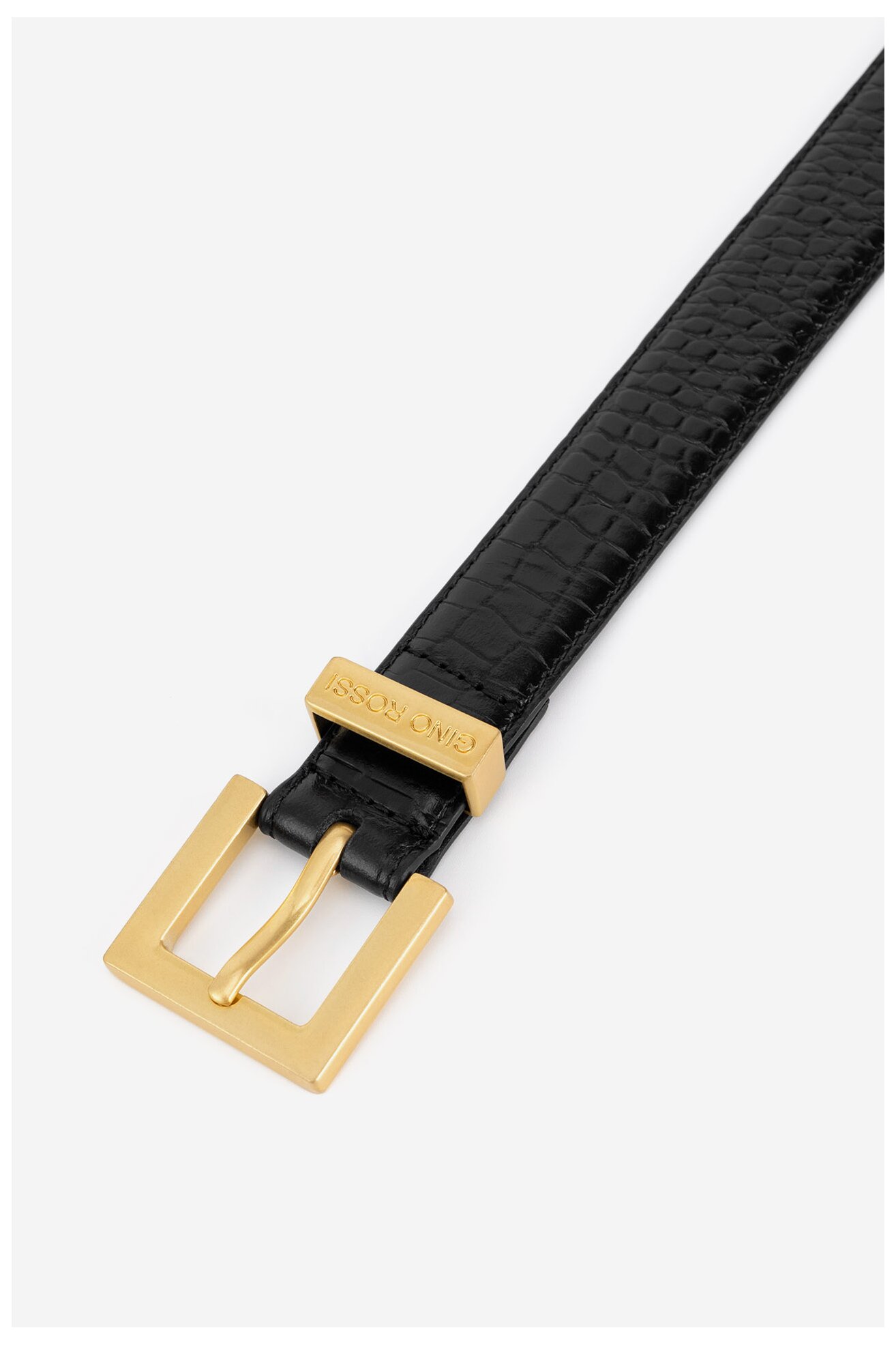 Ženski kaiš Gino Rossi BLYL24004-2-CR CRNA