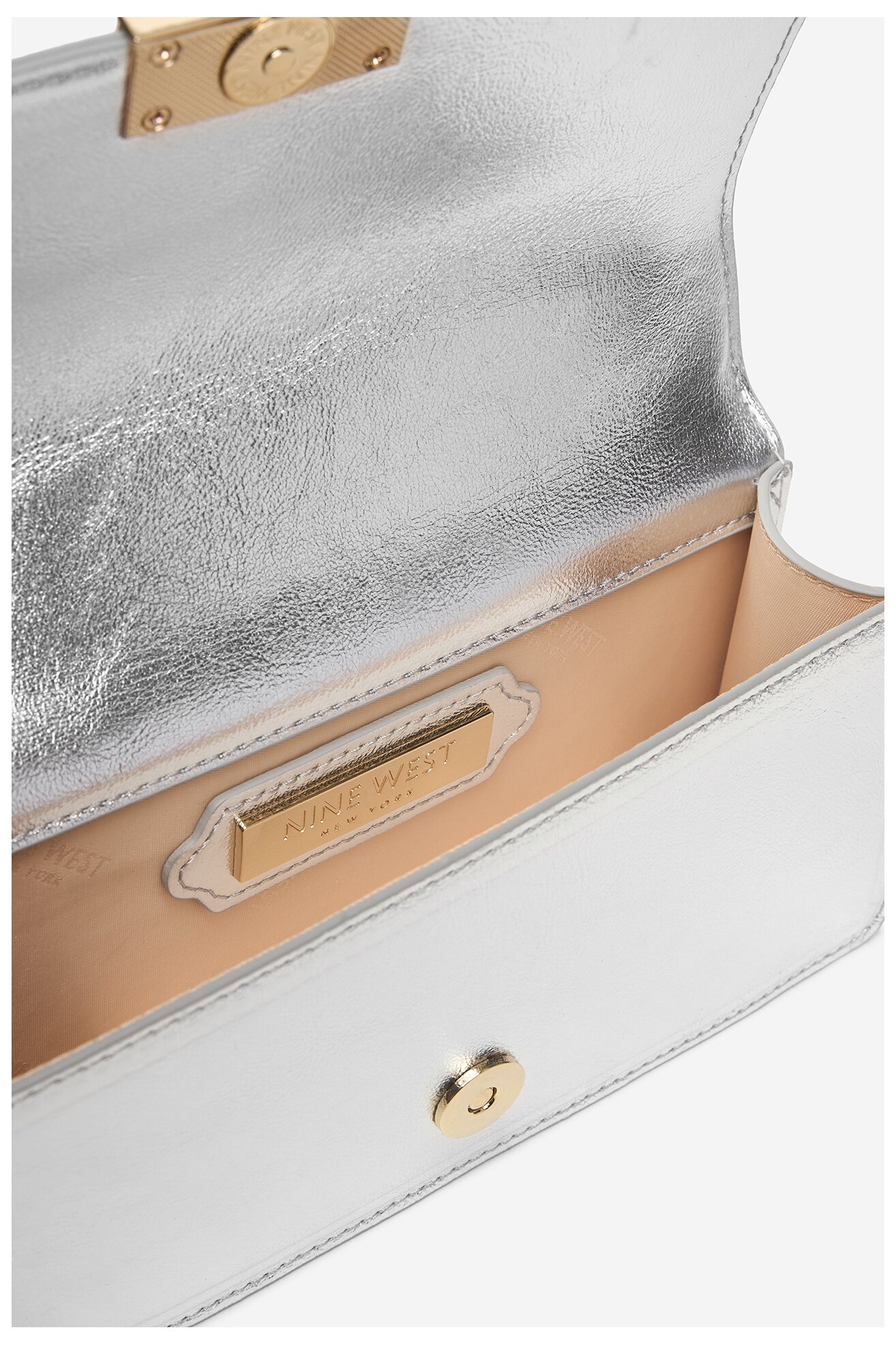 Torebka NINE WEST CEO-MERCER MOOD-KY317 Srebrny