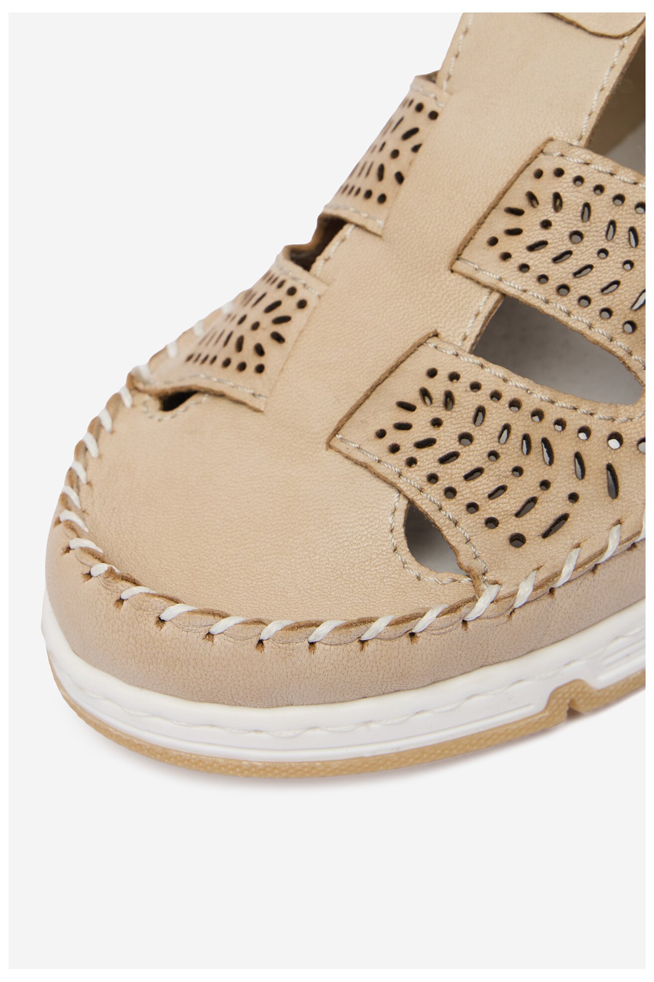 Половинки обувки Rieker CEO-49958-61 БЕЖОВ