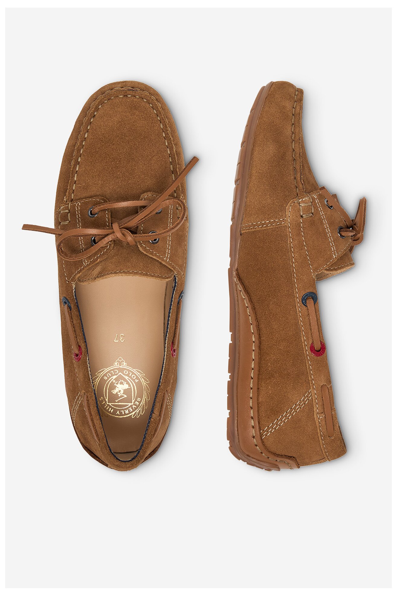 Mokasyn Beverly Hills Polo Club EO-WB-VIESTE-16 Camel