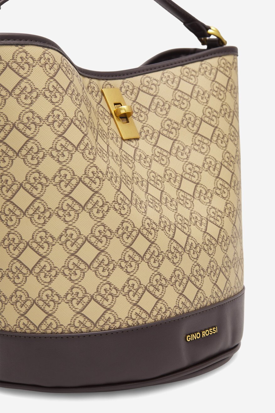 Gino Rossi - Średnia torebka bucket - 5905588523505