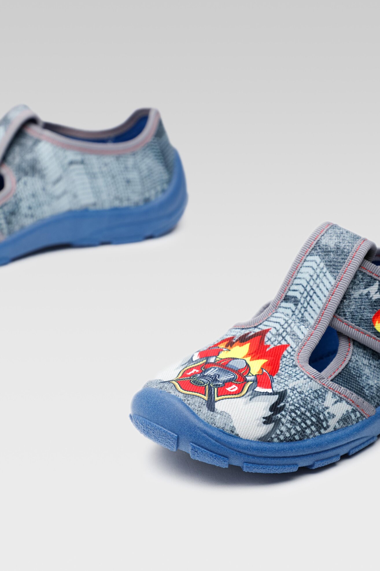 Papuci de casă Action Boy 010B/011A GRI