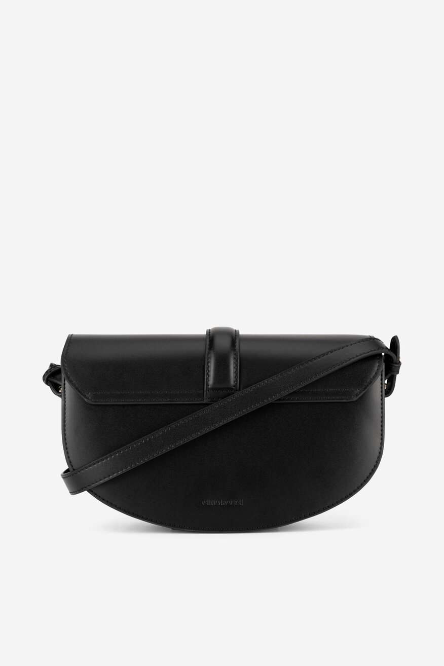 
                Gino Rossi - Mała skórzana torebka saddle - 5903419772917