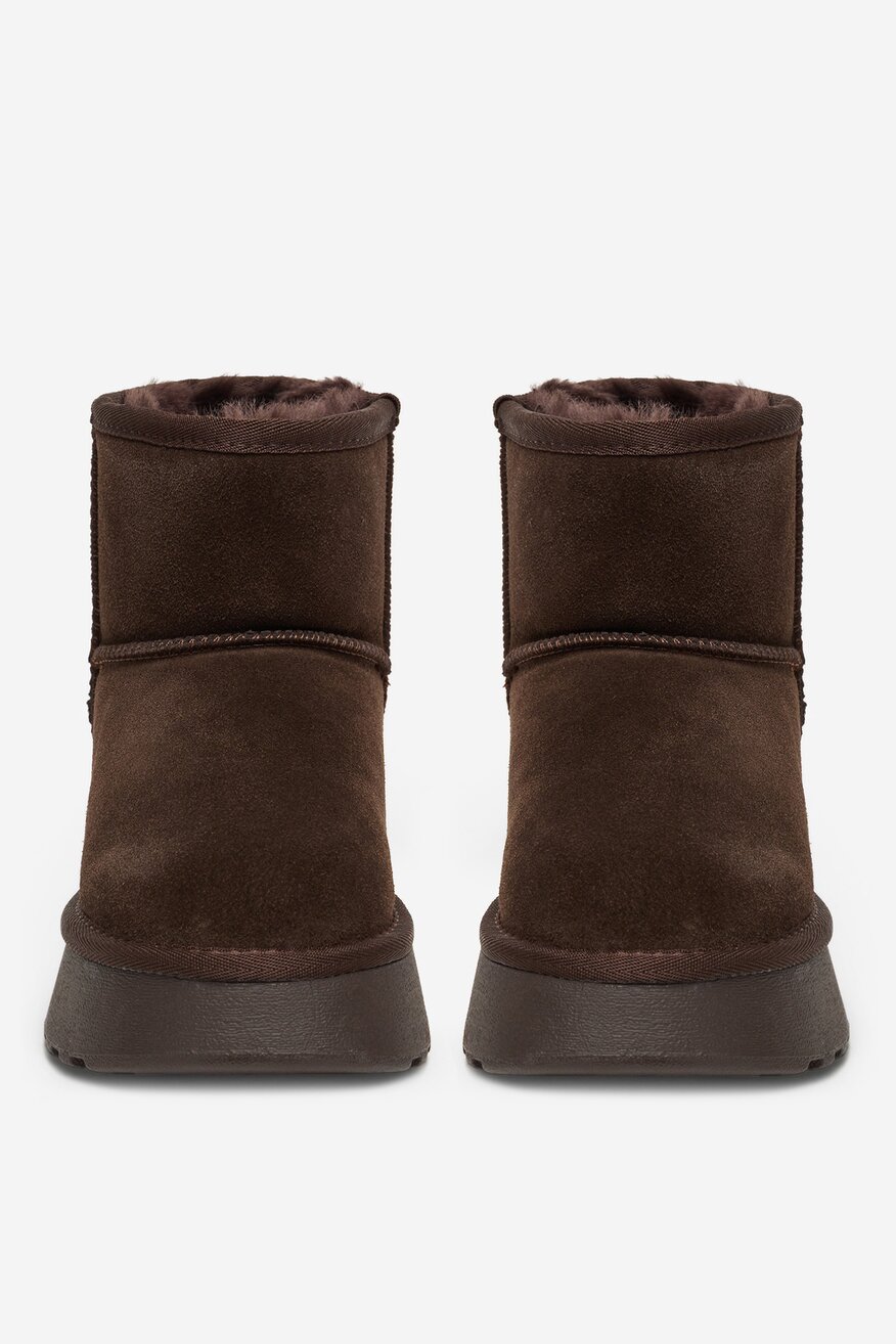 Badura - Śniegowce zamszowe ocieplane - 5906751381670