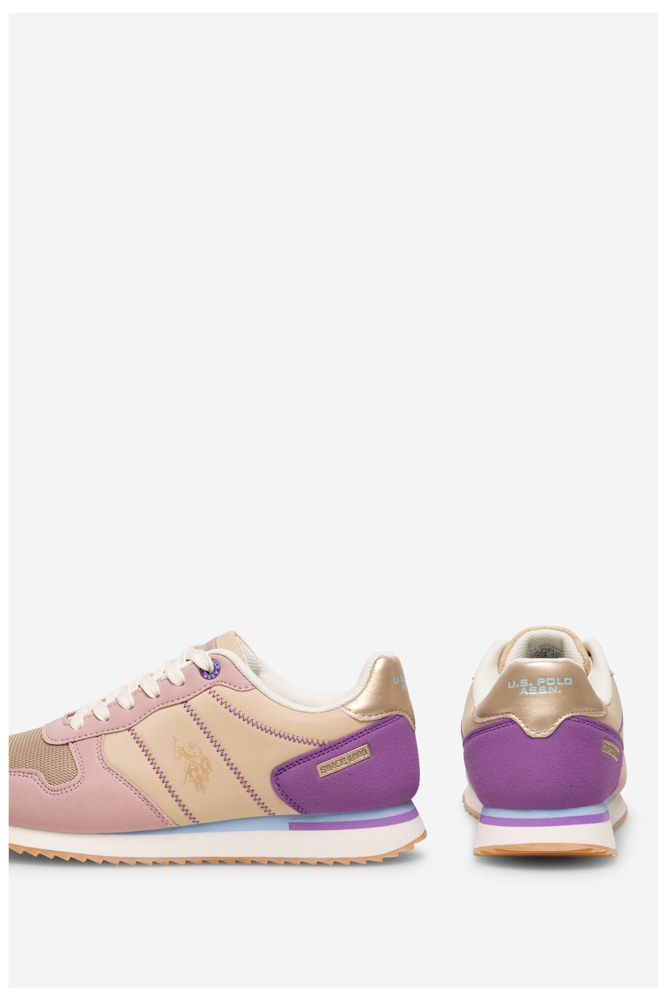 Tornacipő U.S. POLO ASSN. ALTENA002 VILÁGOSSZÜRKE