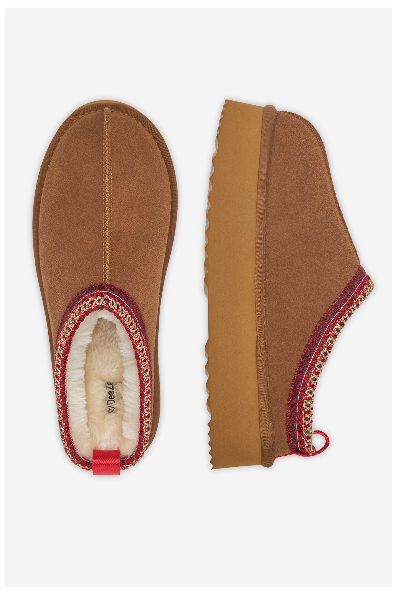 Papuci de casă DeeZee 0B780P-P MARO