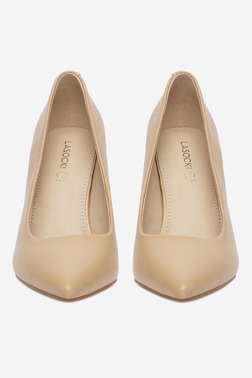 Елегантни обувки Lasocki БЕЖОВ - 5906751906453