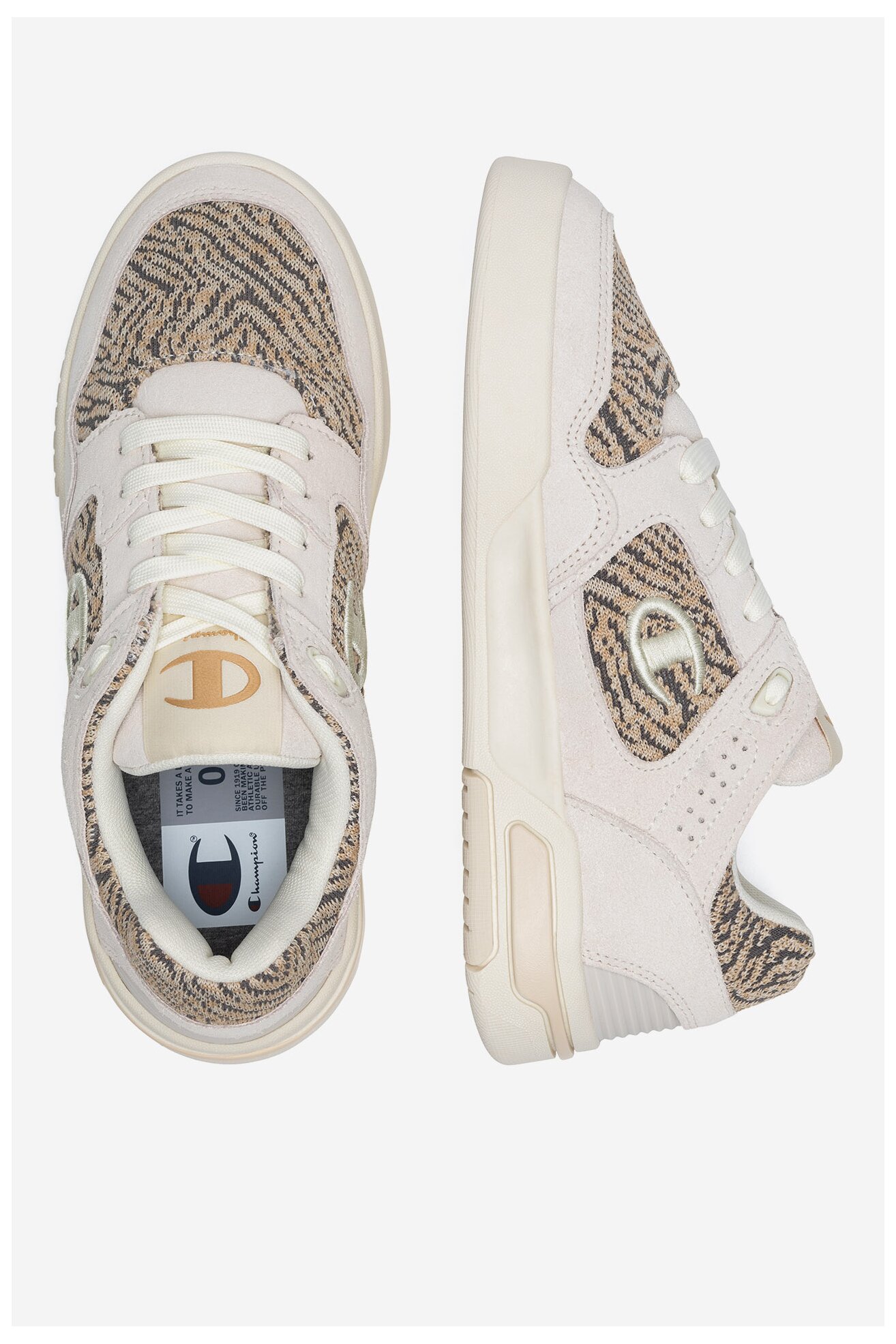 Sportovní obuv Champion ZN80 LOW MINDFUL S1170-WW017 BÉŽOVÁ