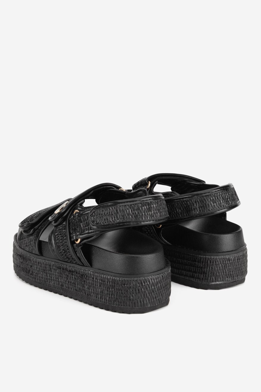 Badura - Sandały na platformie - 5903698630564