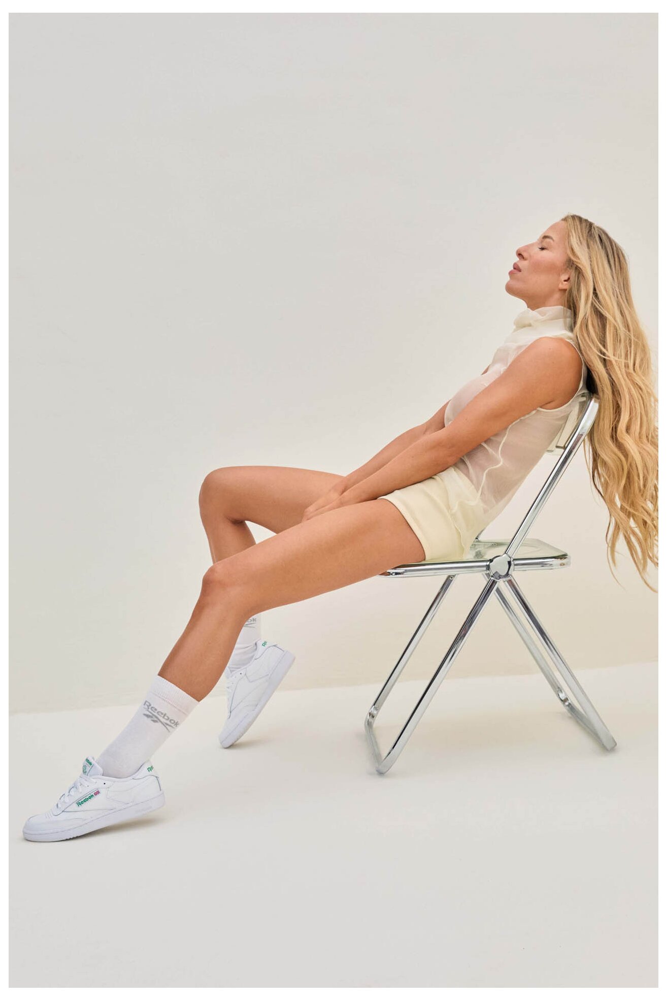 Sportcipő Reebok CLUB C 85 100033933 FEHÉR