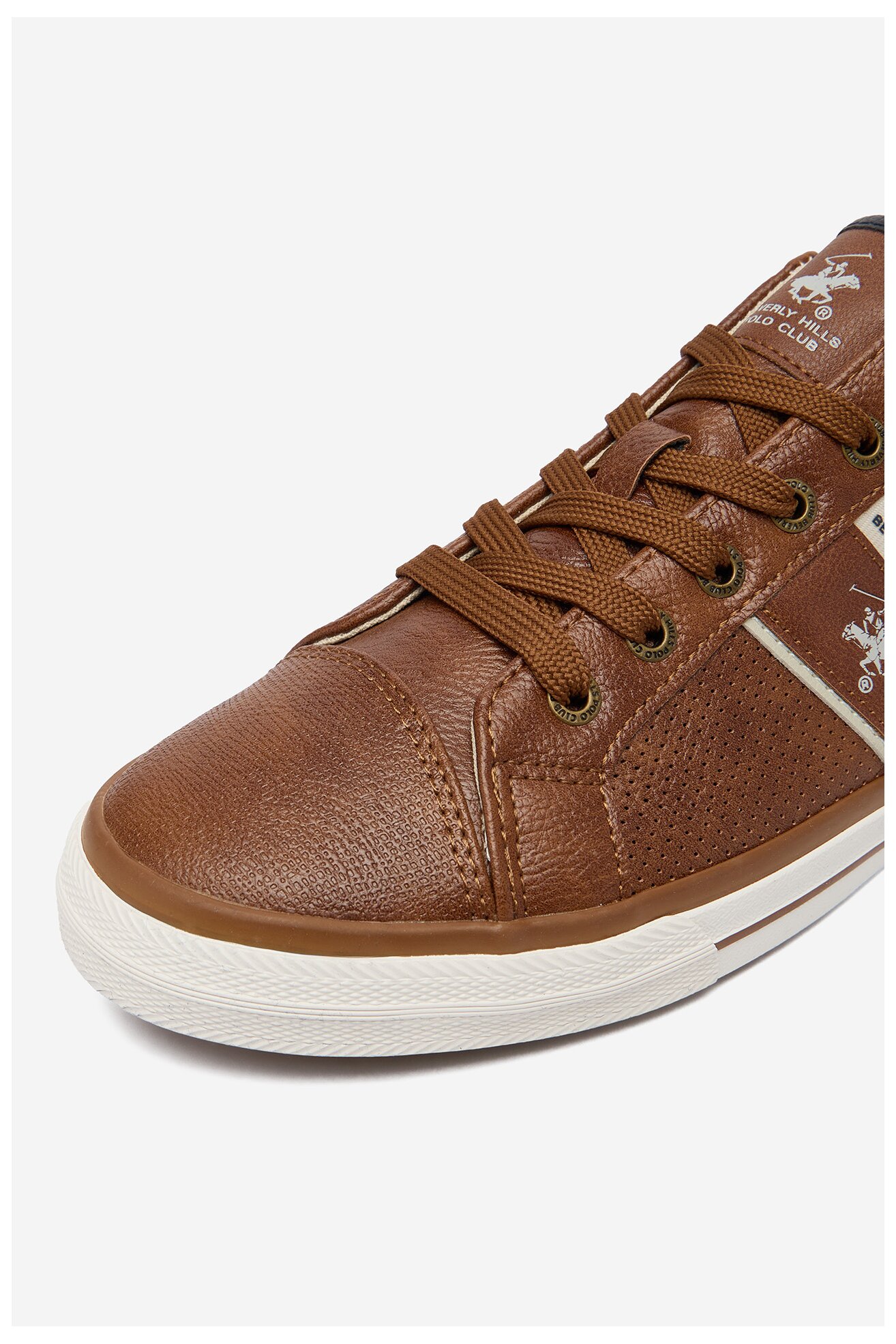 Trampki Beverly Hills Polo Club CEO-FRISCO-01 Brązowy