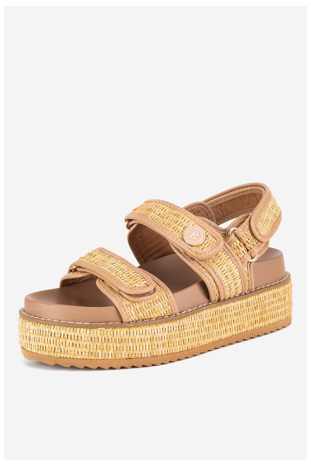 Sandały Badura BEGONIA-TS6165-01 Beżowy