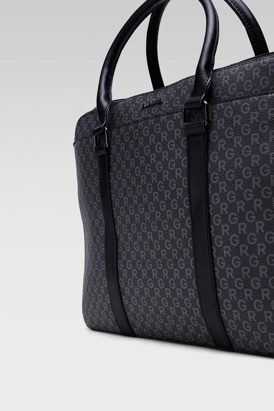 
                Gino Rossi - Torba na laptopa szara - 5903698862811