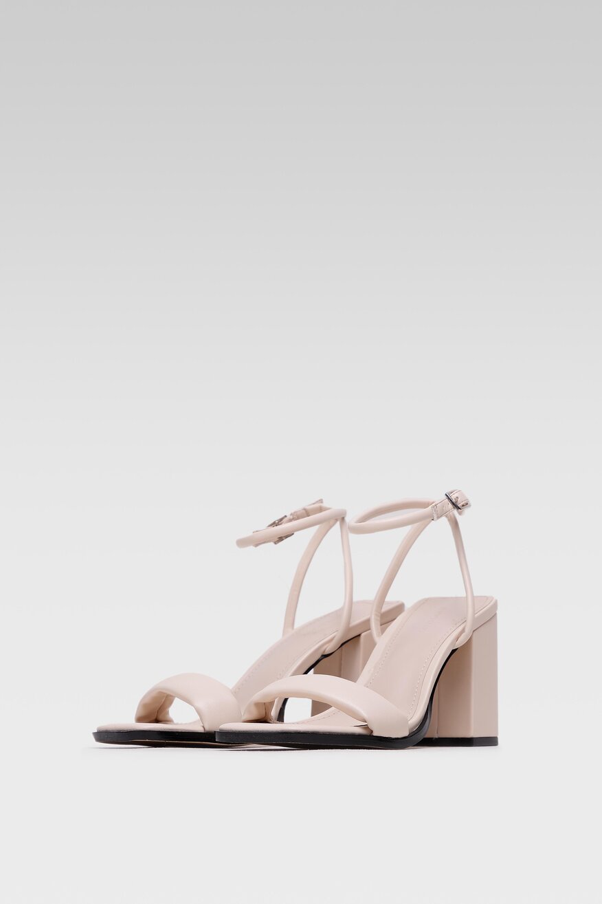 Jenny Fairy - Sandały na słupku - 5904248582654