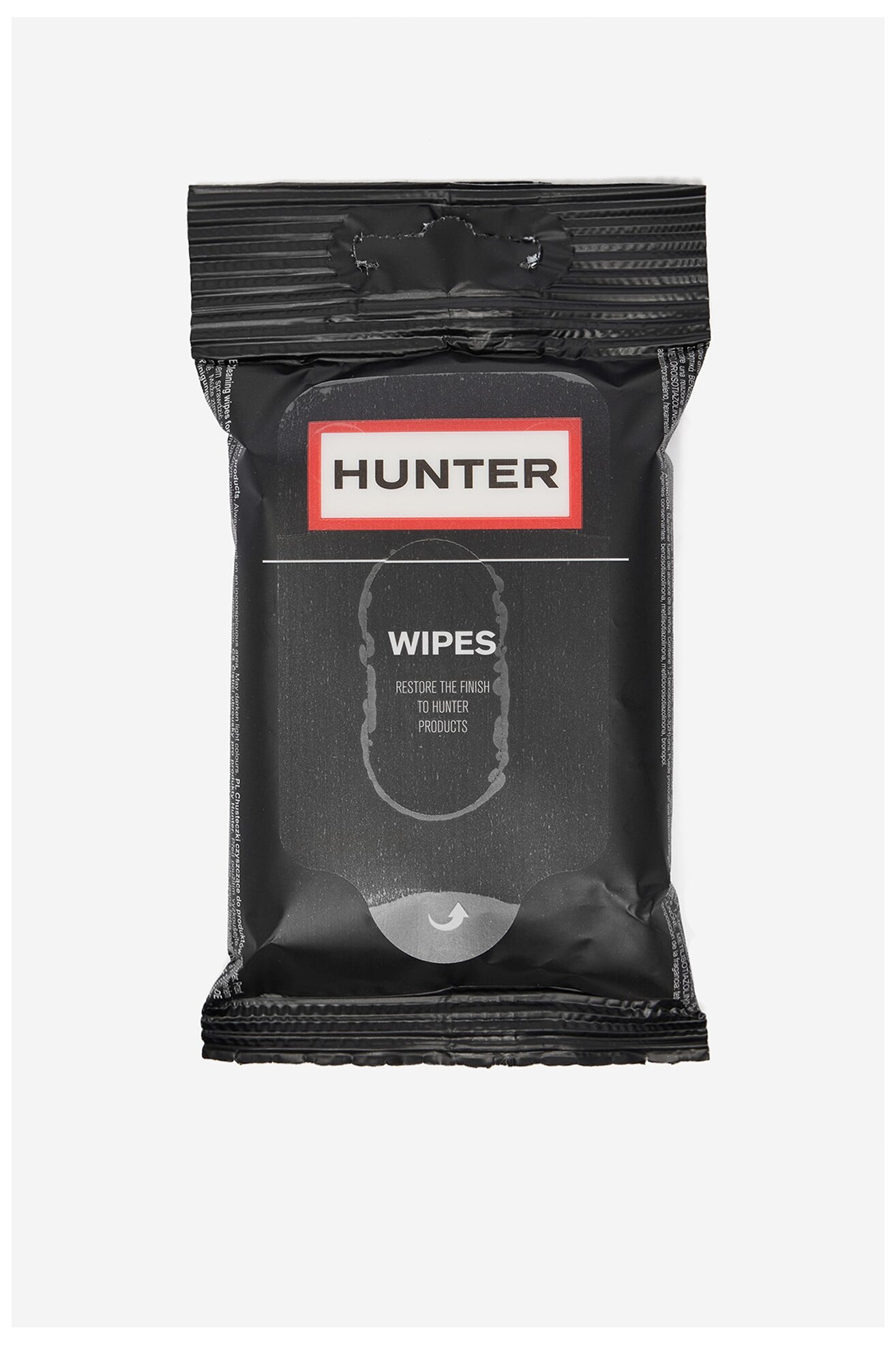 Cipőápoló HUNTER WIPES 15 PCS FEKETE