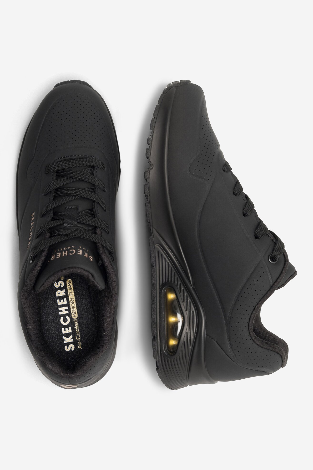 Obuwie sportowe Skechers UNO 73690 BBK Czarny