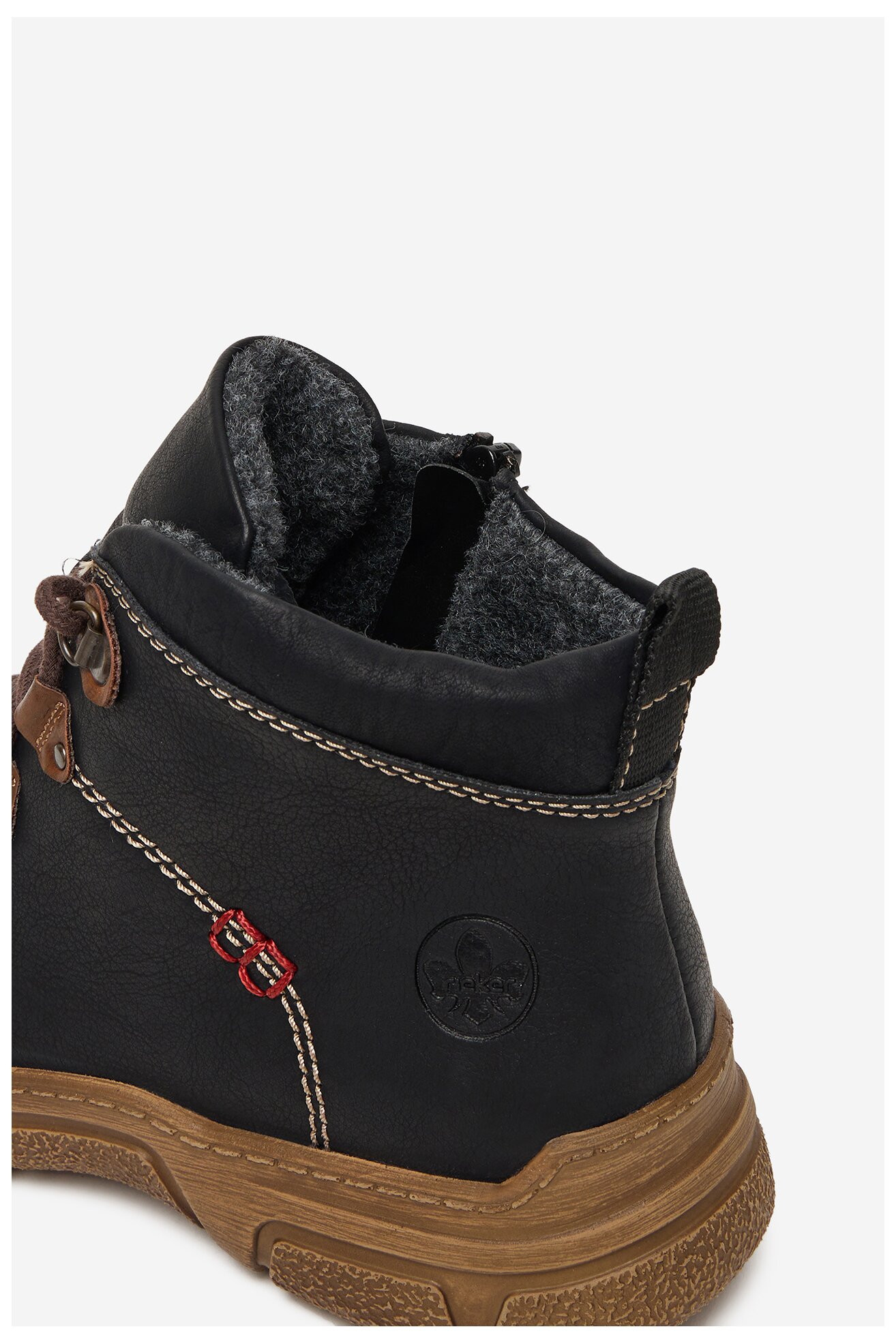 Csizma Rieker CEO-72313-00 FEKETE