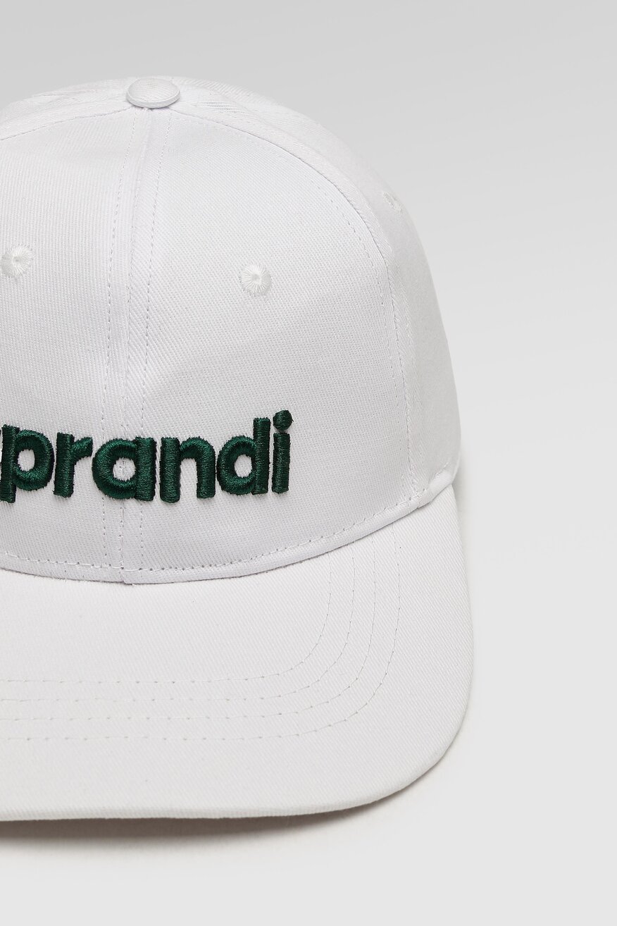 Sprandi - Czapka z daszkiem pastelowa biała - 5904248660284