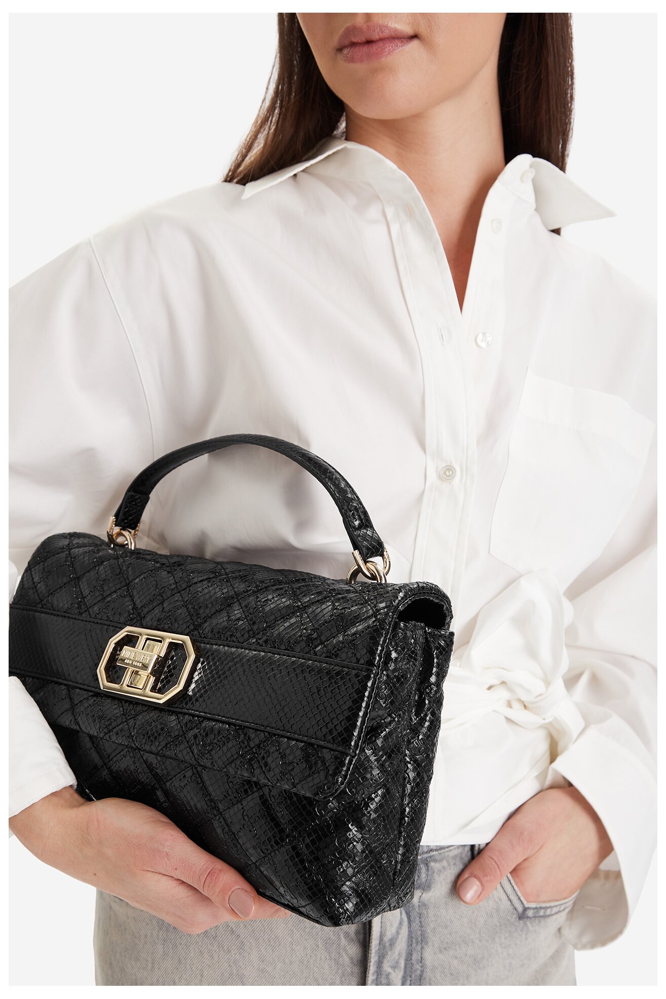 Torebka NINE WEST EO-JORRA-LDA8453 Czarny