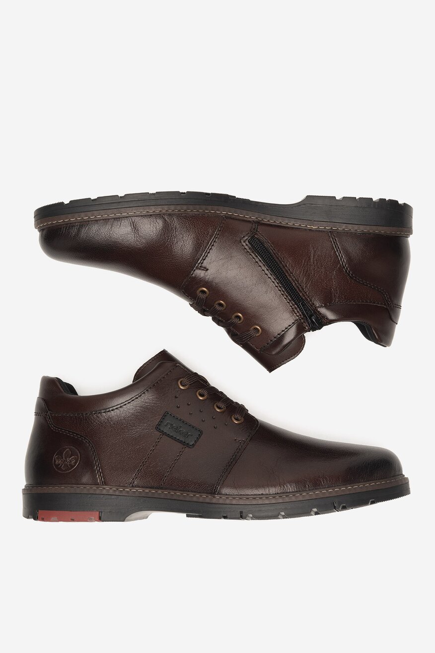 Polobotka Rieker HNĚDÁ - 2230068907098