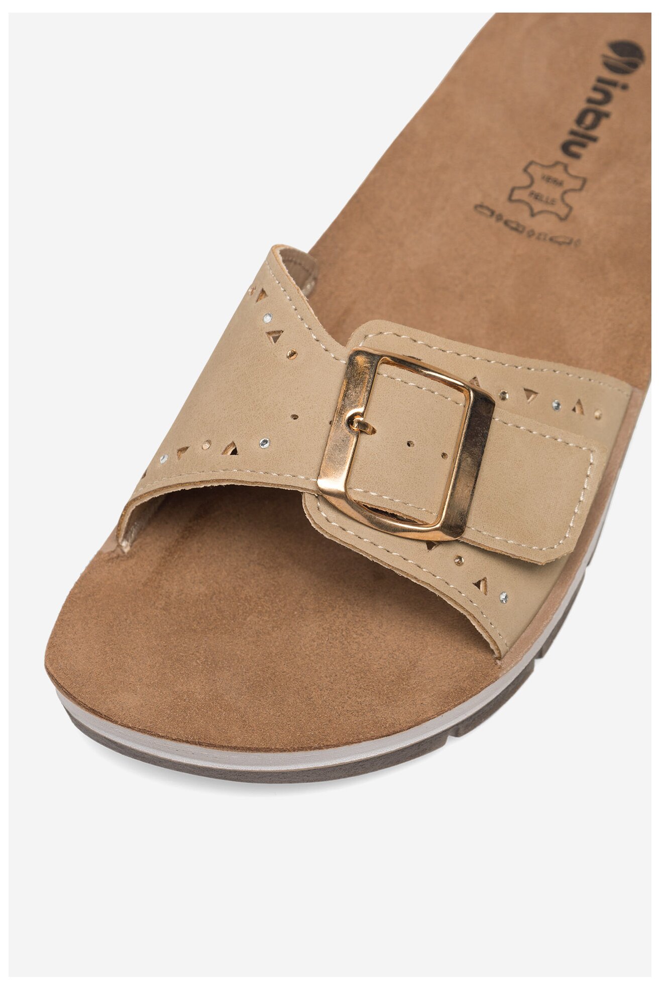 Klapki Inblu CP000047 Camel