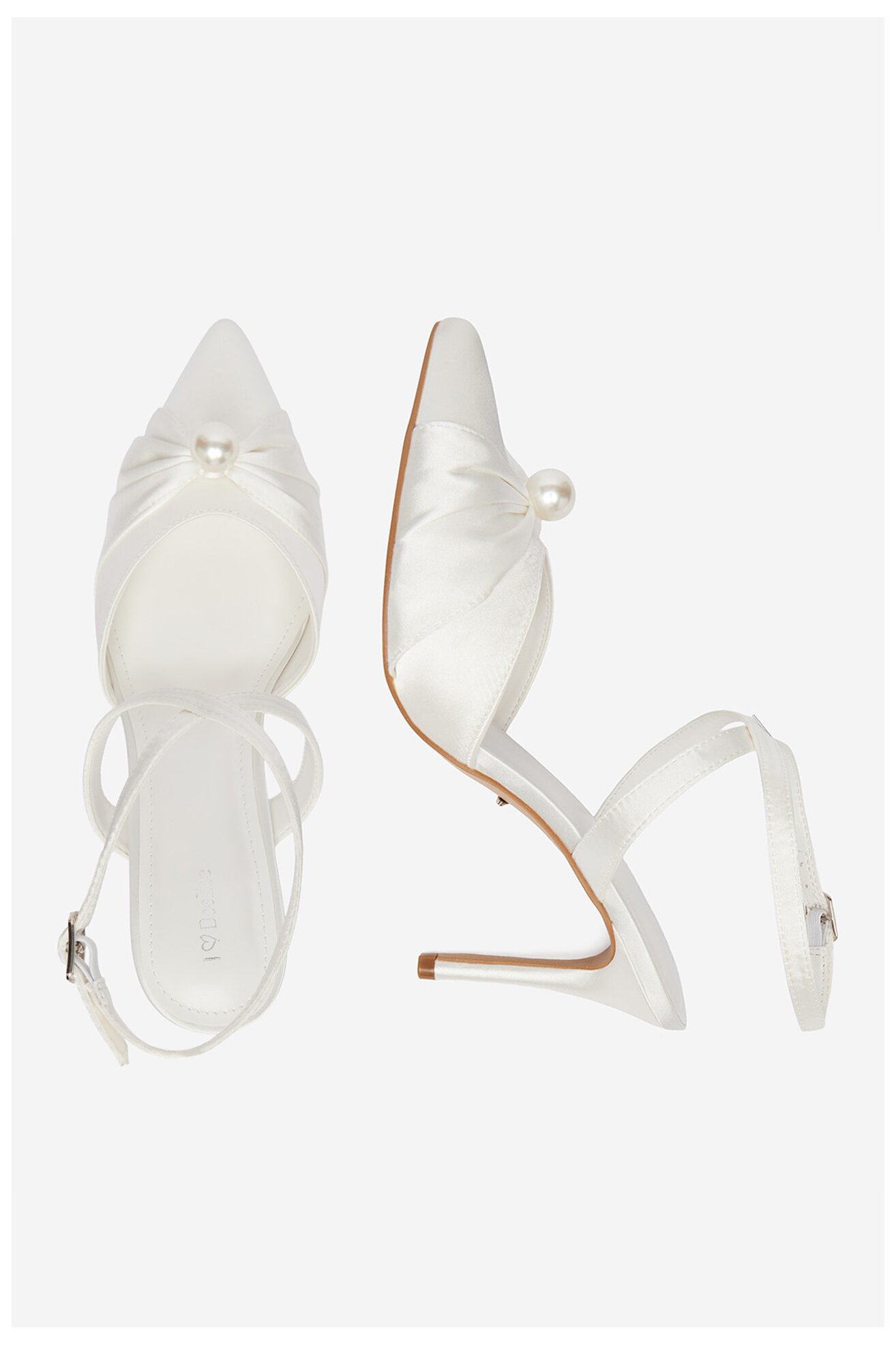 Czółenka DeeZee CEO-CD23029-13 Biały