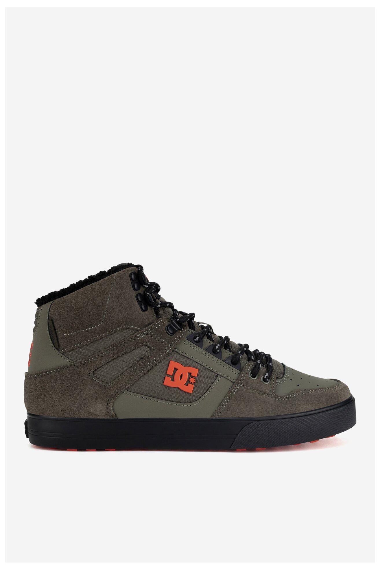 Боти DC Shoes PURE HIGH-TOP WC WNT ADYS400047-DOO МАСЛИНЕН